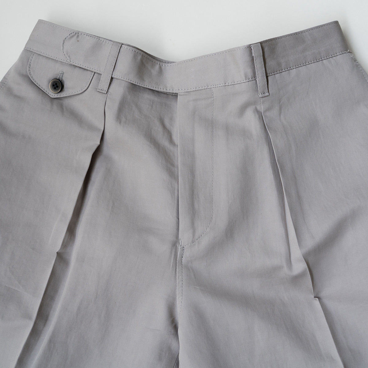 COLONY CLOTHING / コットンリネンシルク ワンプリーツトラウザーズ / CC2301-PT01-04