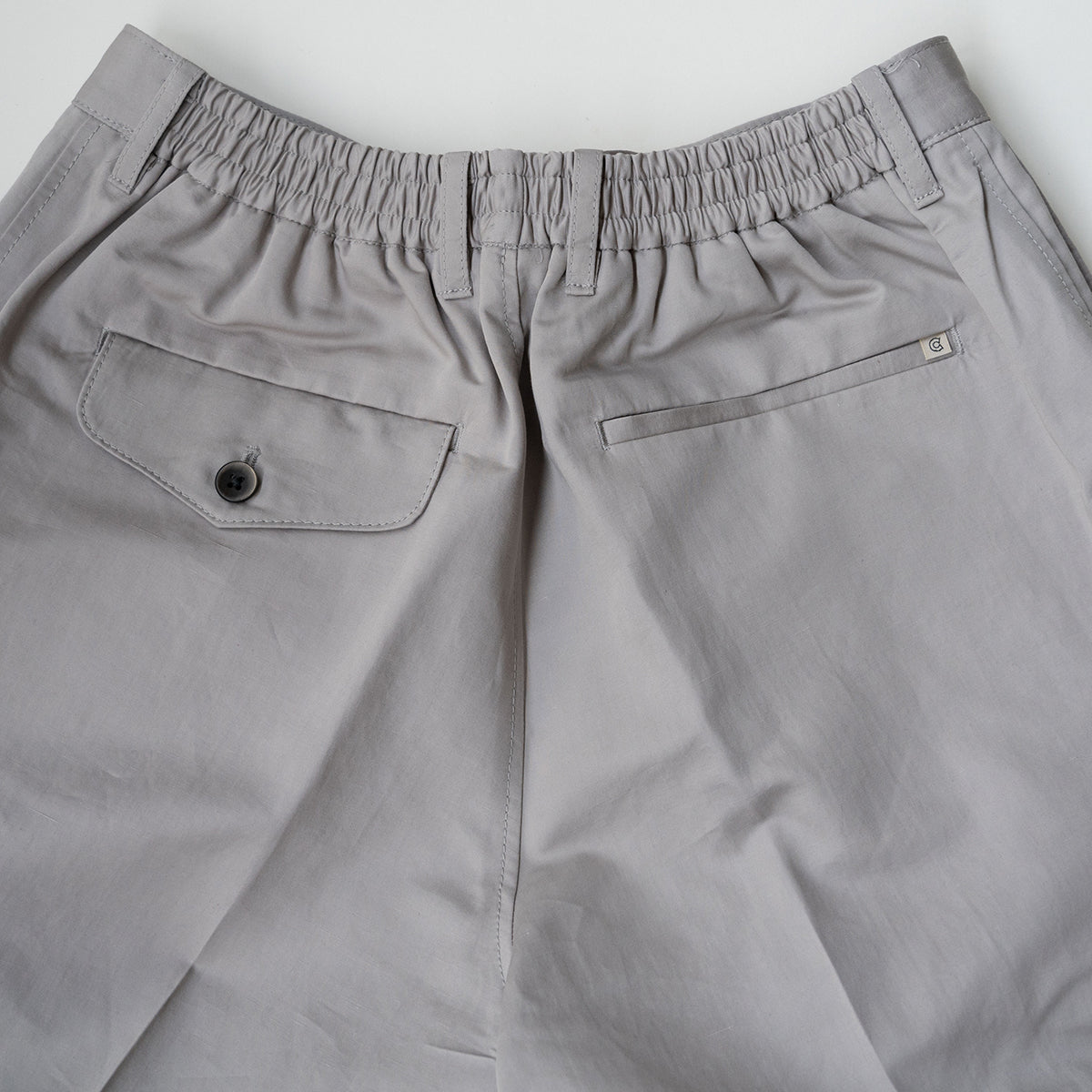 COLONY CLOTHING / コットンリネンシルク ワンプリーツトラウザーズ / CC2301-PT01-04