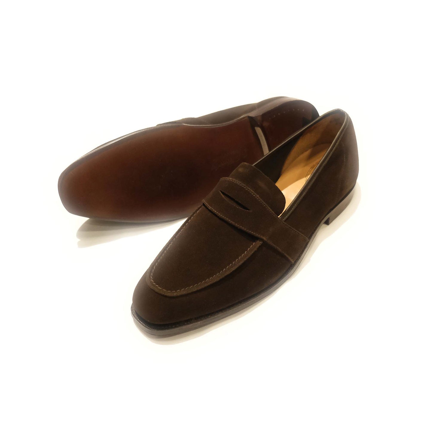 別注George Cleverley / OWEN 2 / DARK BROWN SUEDE