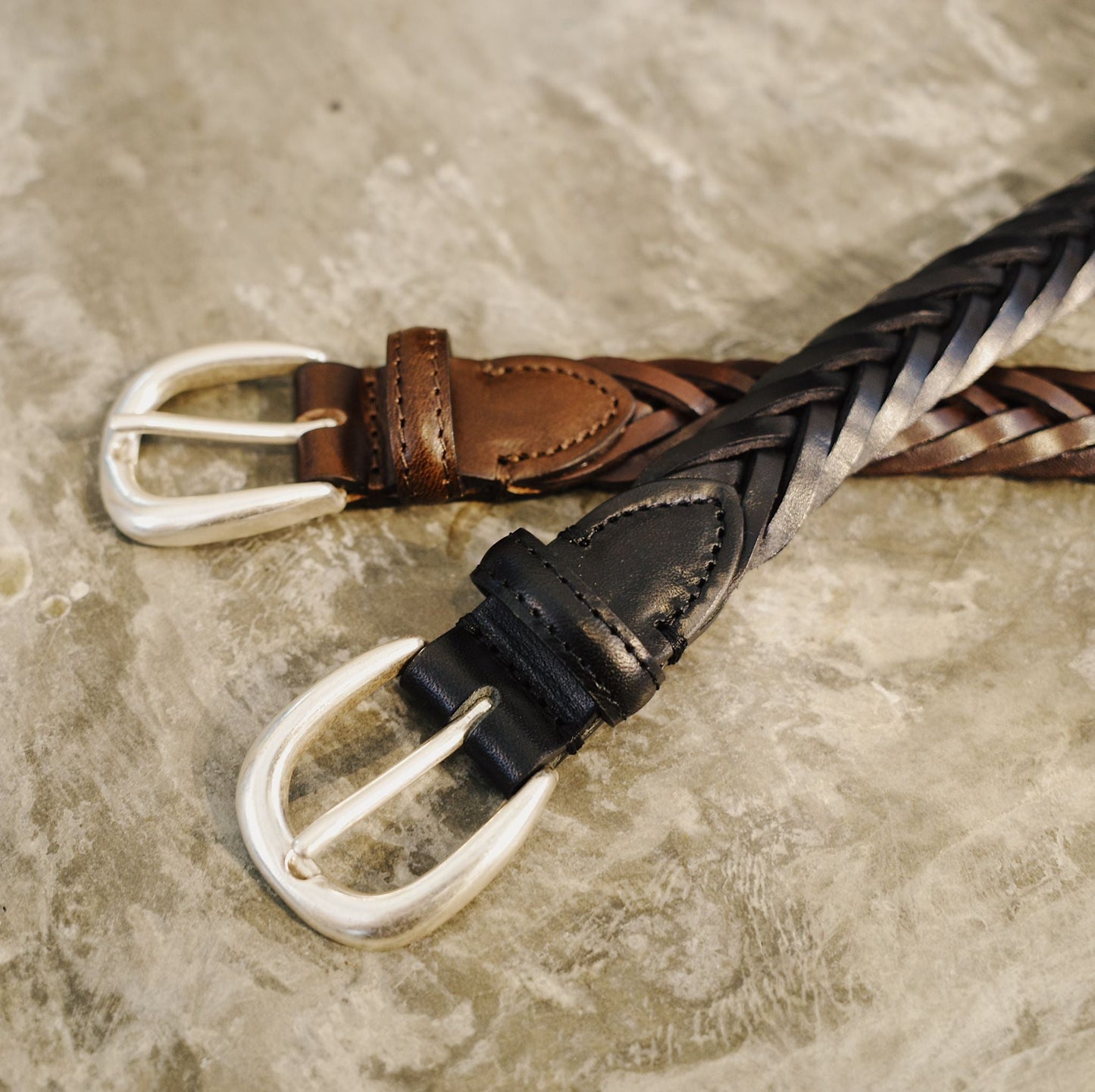 ADRIANO MENEGHETTI / ELLAR カーフメッシュベルト