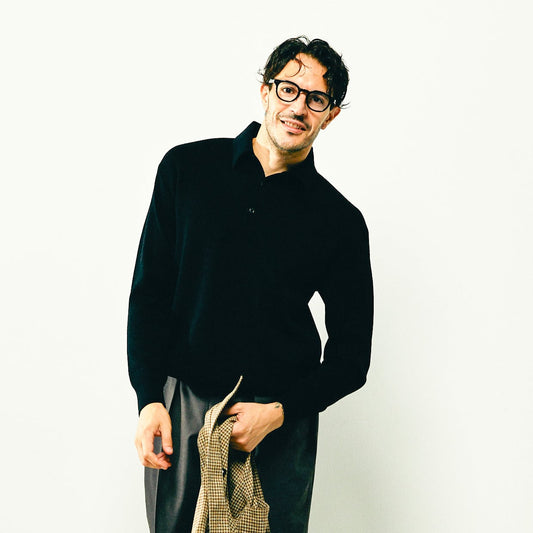 COLONY CLOTHING / メリノウール ニットポロ / CC21-2-KT01