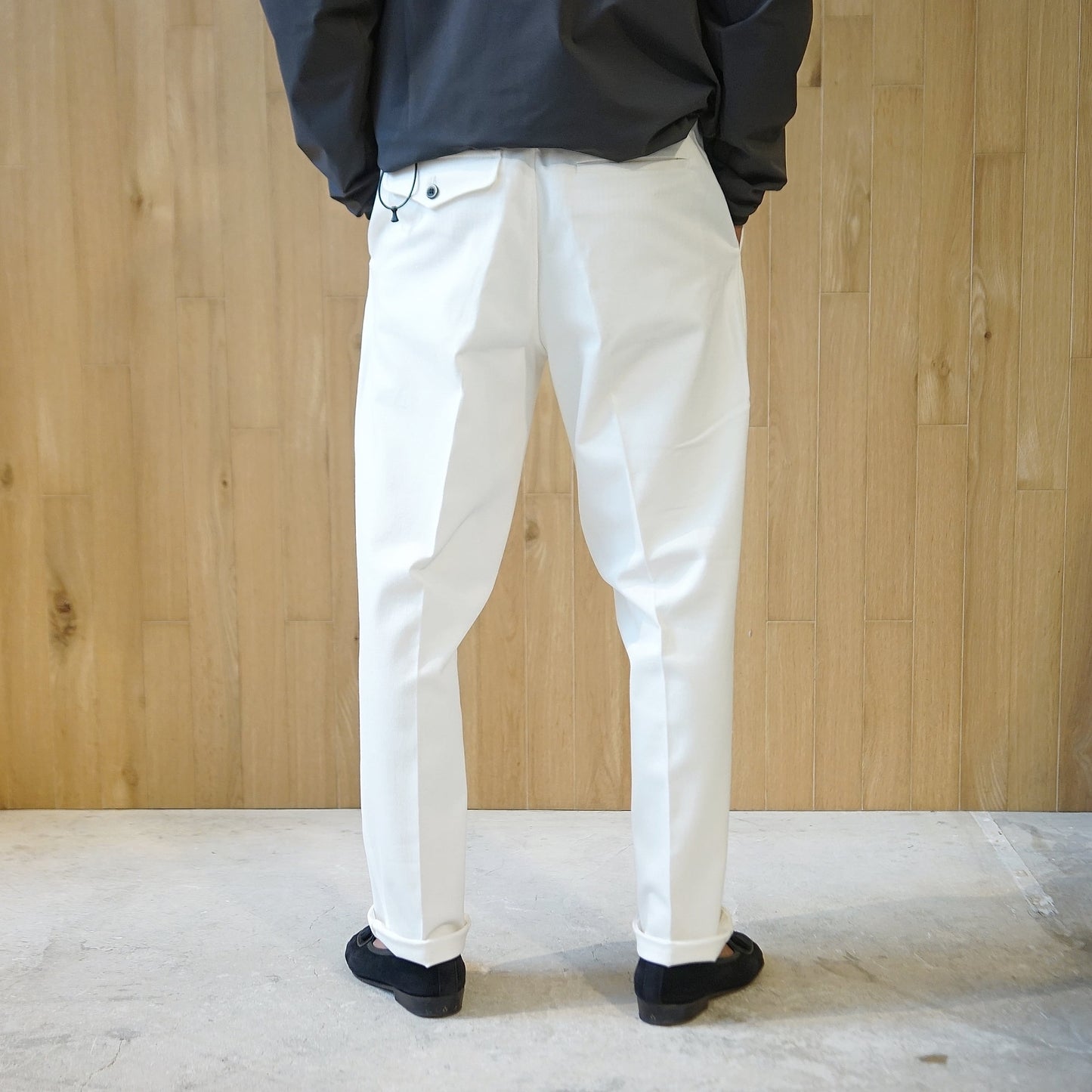 COLONY CLOTHING / デニム ワンプリーツトラウザーズ / CC20FW-PT05
