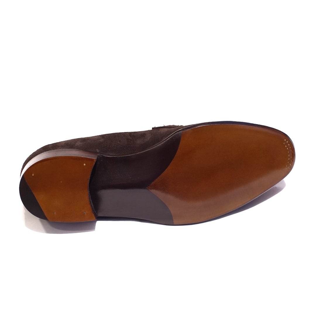 GEORGE CLEVERLEY / ”The Colony" ビットローファー / Dark Brown Buckskin (Deer Skin)
