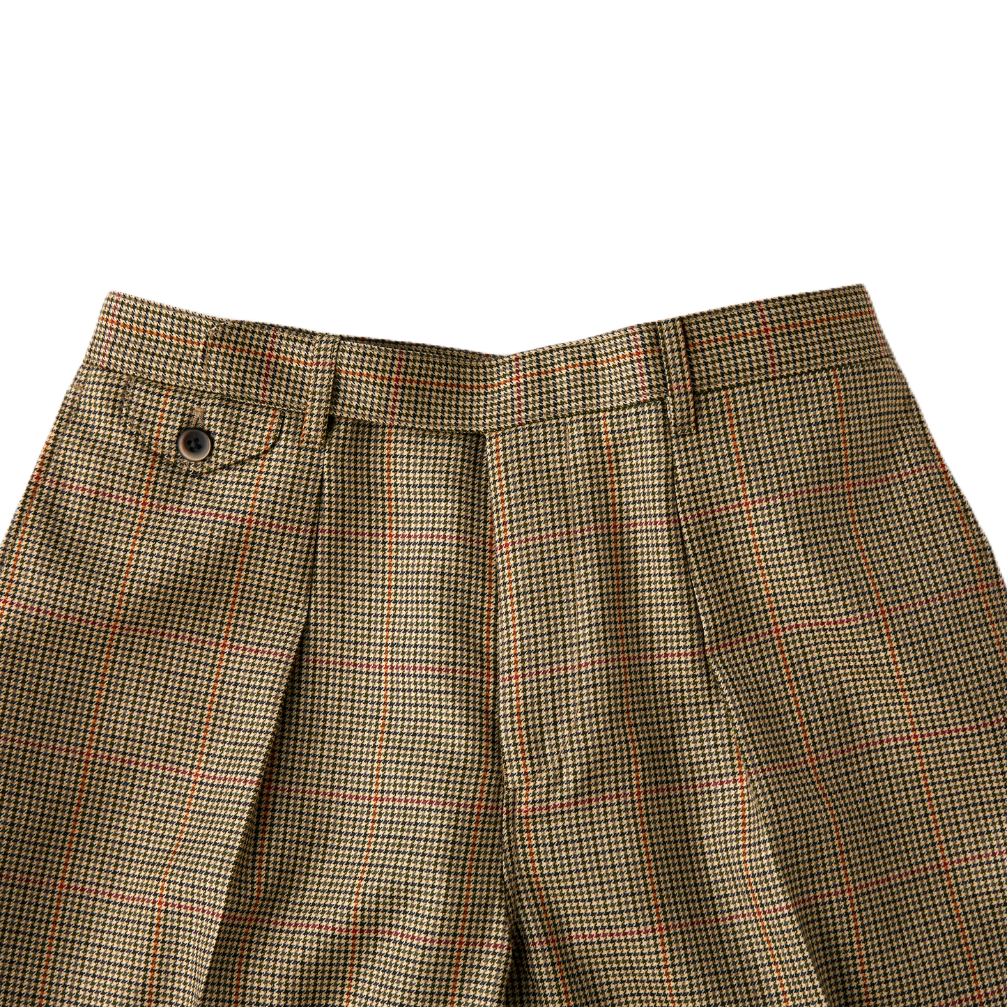 COLONY CLOTHING / MOON ガンクラブチェック ワンプリーツトラウザーズ / CC2102-PT01-04