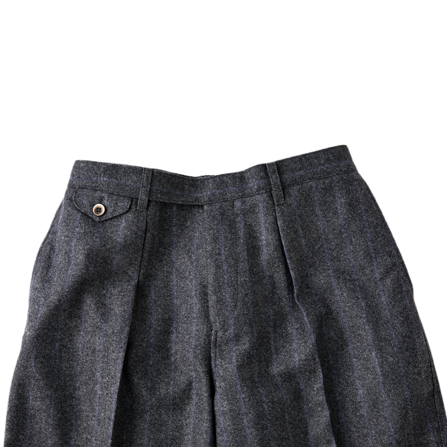 COLONY CLOTHING / Canonico ウール ワンプリーツトラウザース / CC2102-PT01-05