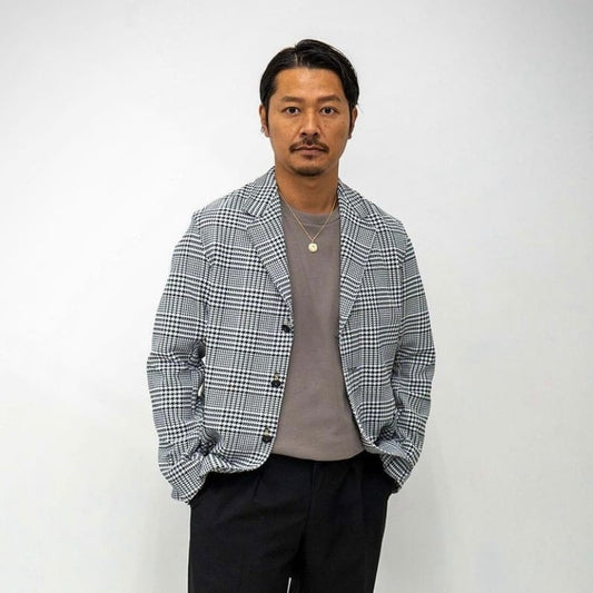 COLONY CLOTHING / PORT CITY JACKET GLEN PLAID / CC2102-JK01-04