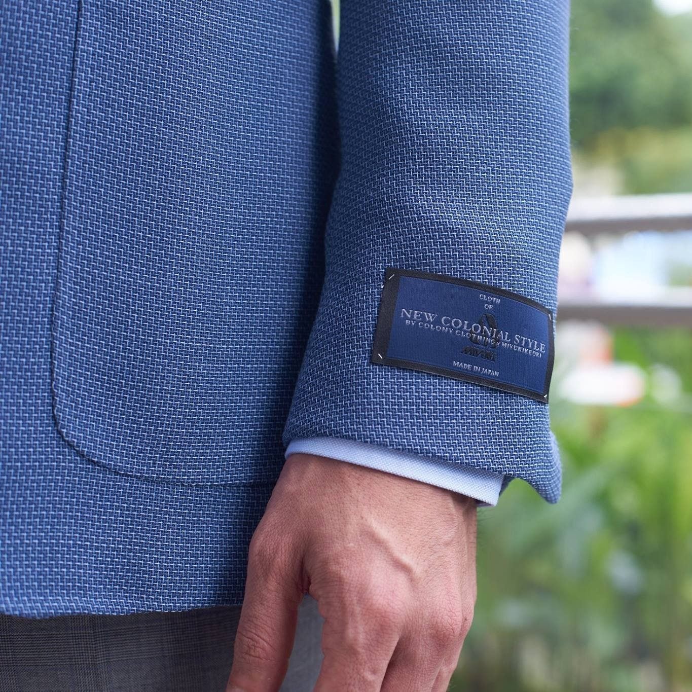 <別注> Ring Jacket x COLONY CLOTHING / ブルーホップサックジャケット / C0J-01F