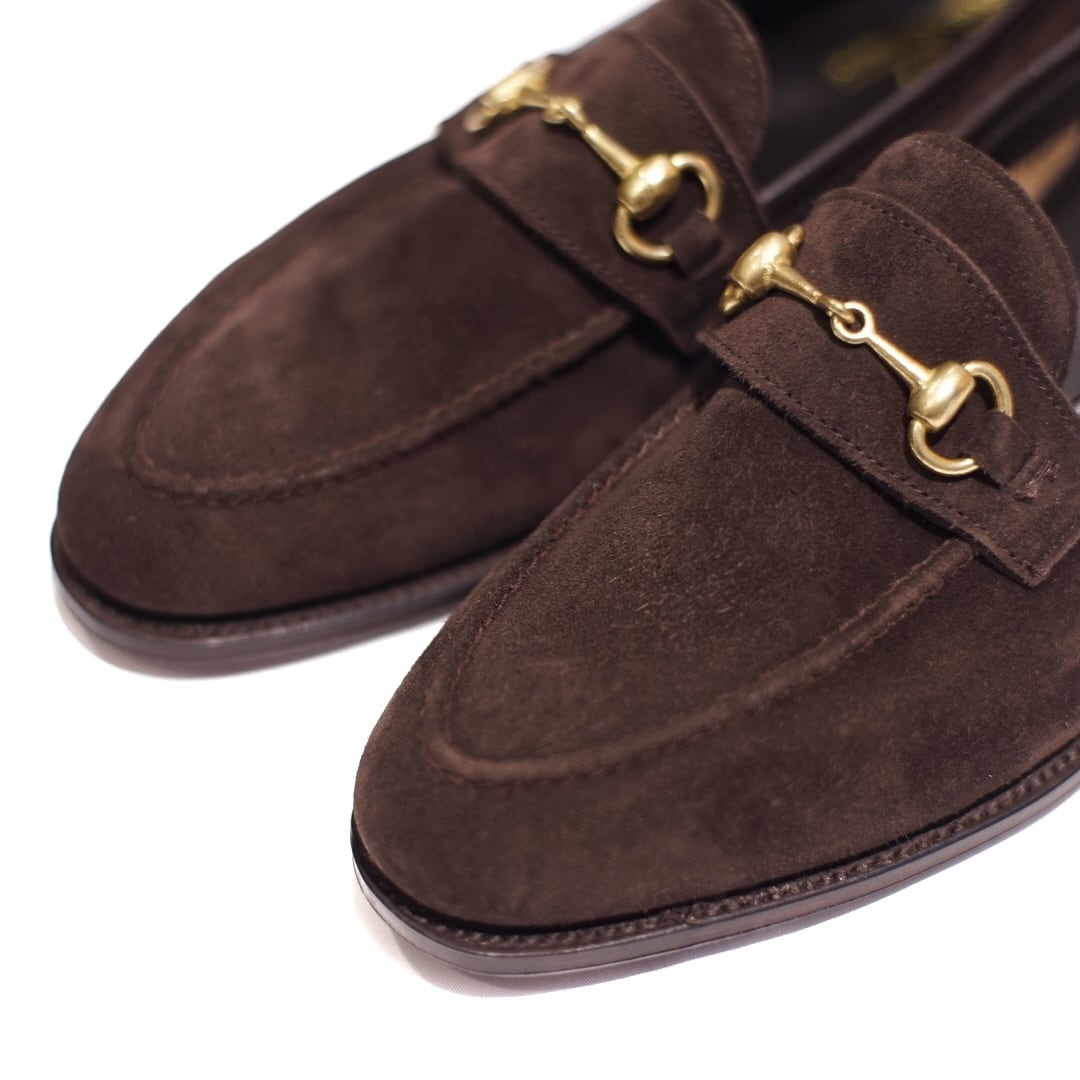 GEORGE CLEVERLEY / ”The Colony" ビットローファー / Dark Brown Buckskin (Deer Skin)