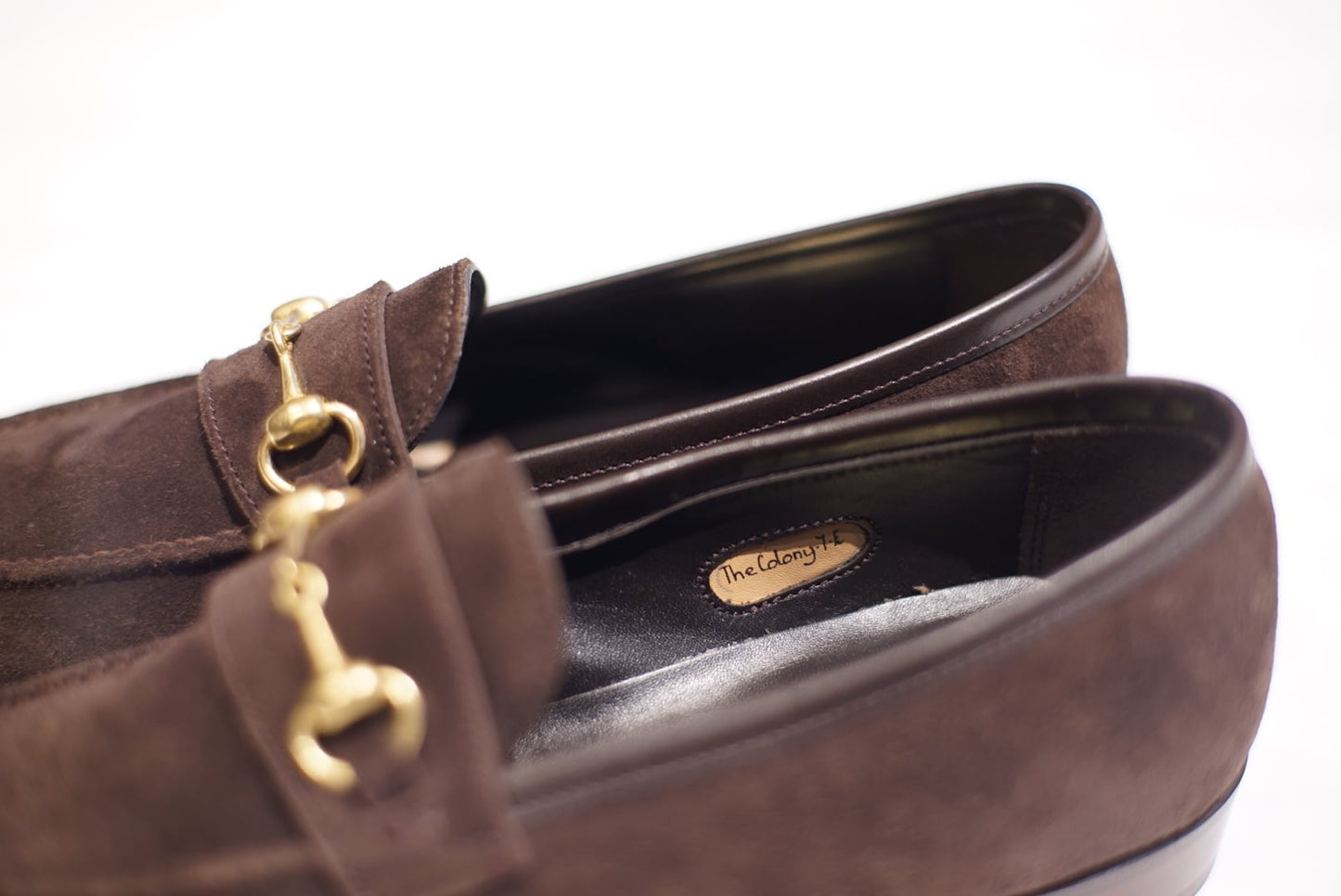 GEORGE CLEVERLEY / ”The Colony" ビットローファー / Dark Brown Buckskin (Deer Skin)