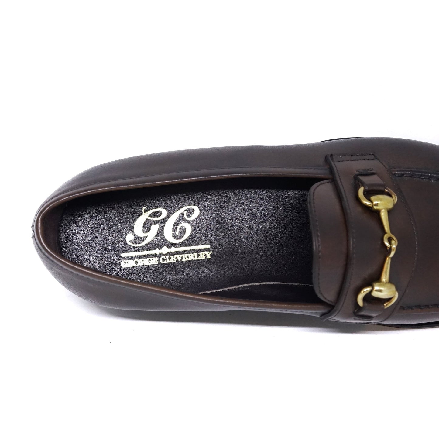 GEORGE CLEVERLEY / ”The Colony" ビットローファー / Dark Brown Antique