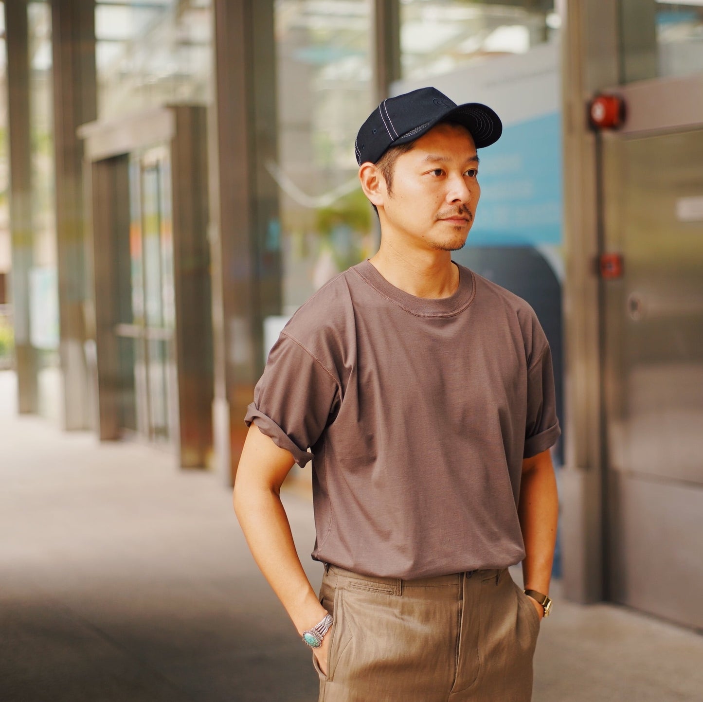 COLONY CLOTHING / Sunbrella ロゴ キャップ