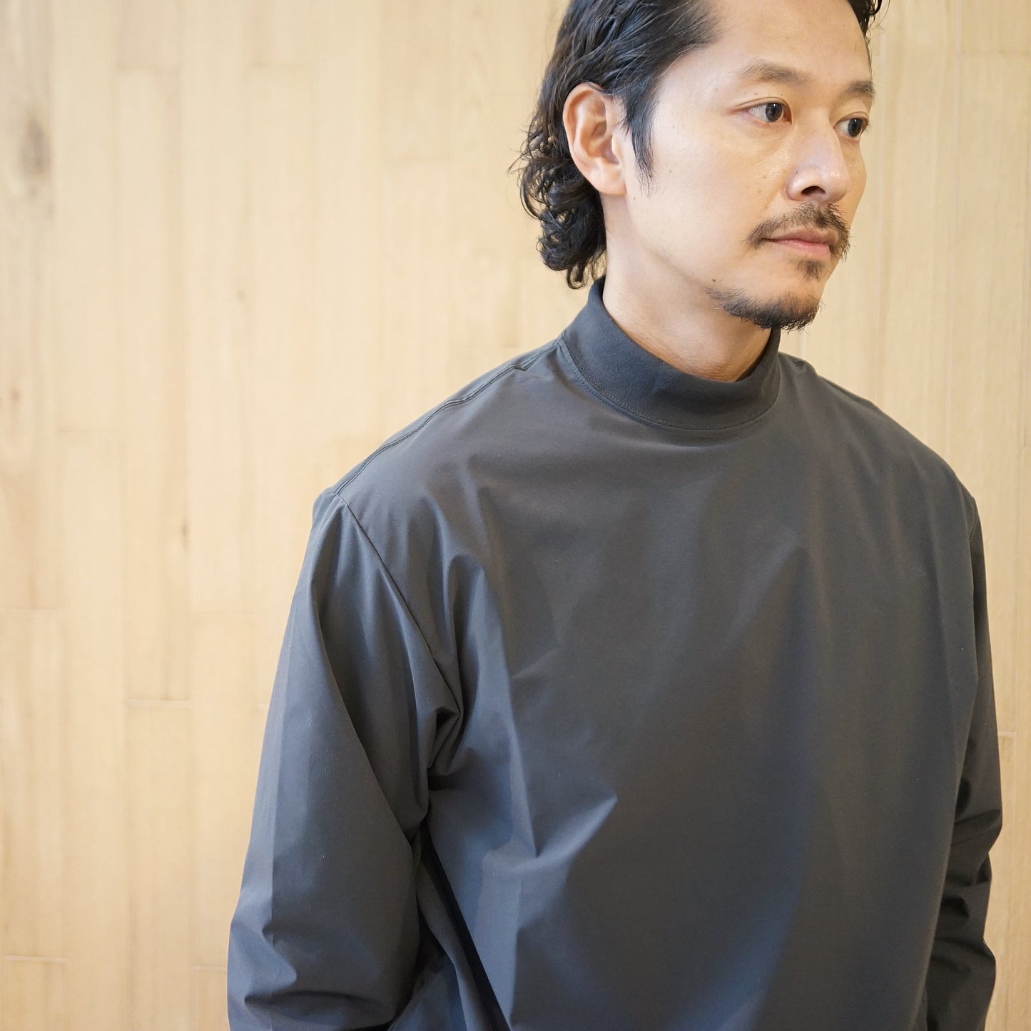 COLONY CLOTHING / ロングスリーブ モックネックTEE / CC20FW-T03