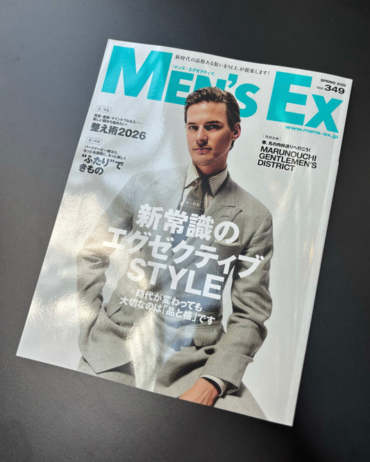 【メディア掲載】MEN'S EX SPRING 2026 vol.349