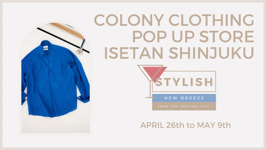 COLONY CLOTHING POP UP