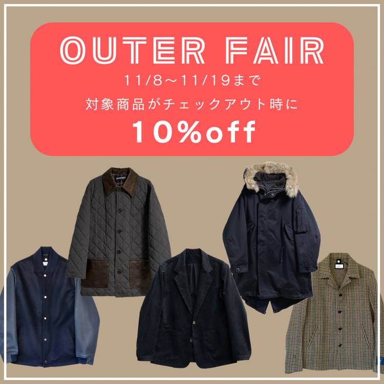 OUTER FAIR 10%OFF