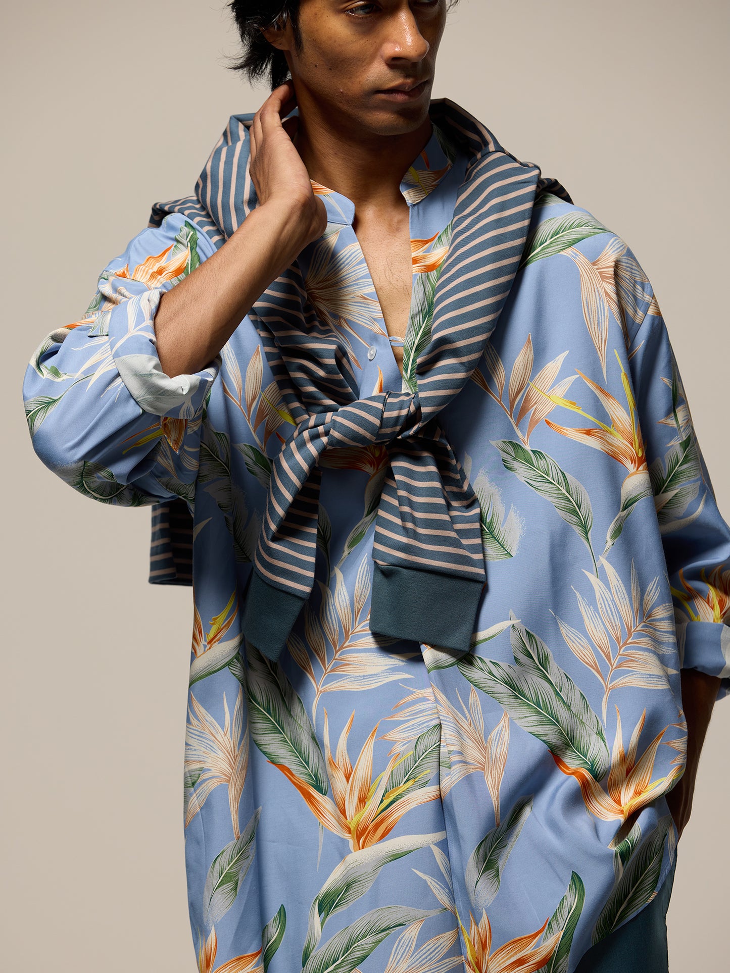 COLONY CLOTHING / レーヨンアロハ スキッパーシャツ / CC2501-SH03-05