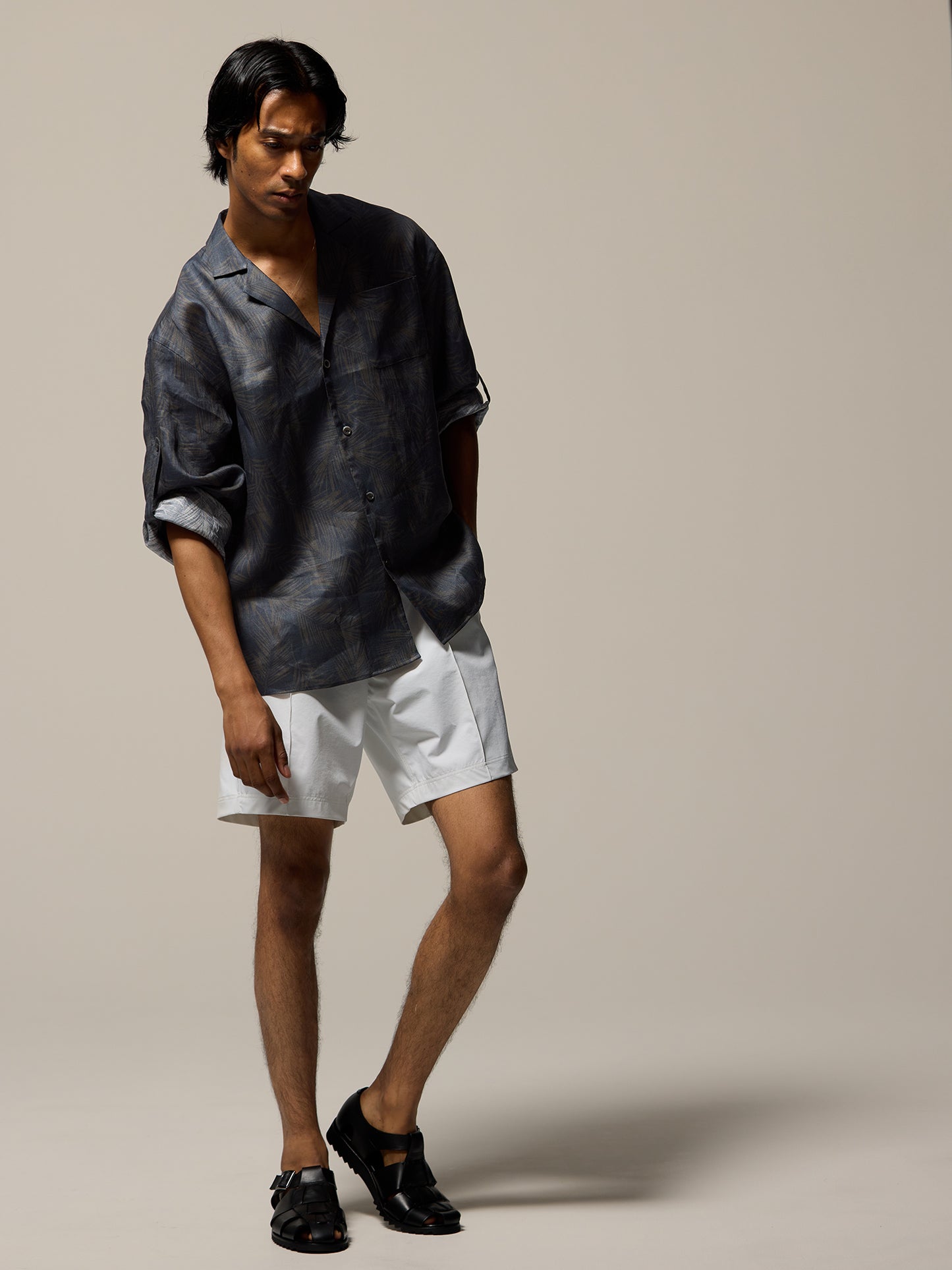 COLONY CLOTHING /  プールサイドショーツ モノトーン / CC2601-SW01-01