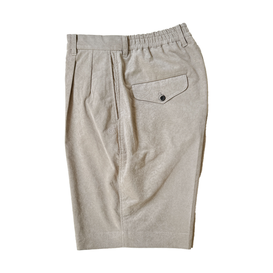 COLONY CLOTHING / Ultrasuede®  ペイズリー プリーツショーツ / CC2401-PT05-2
