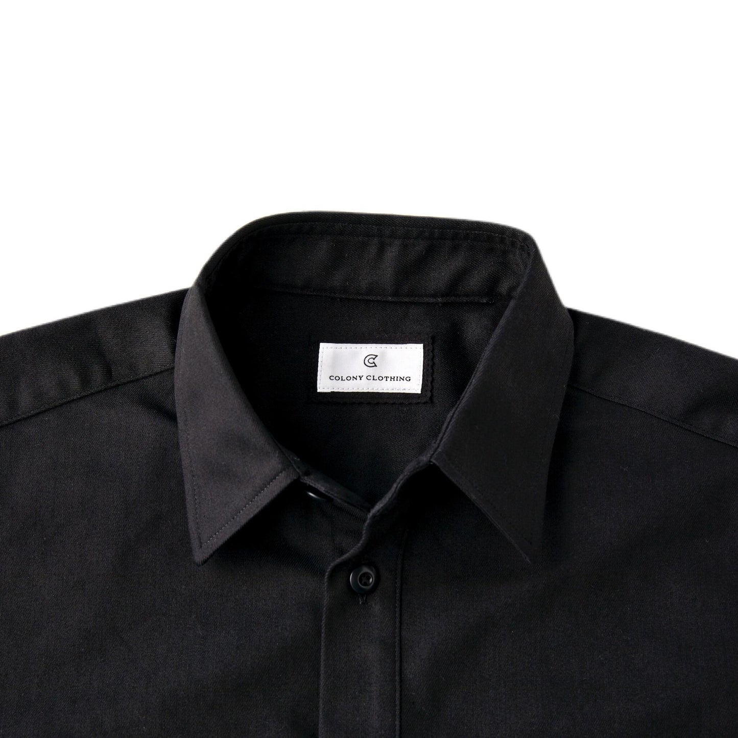 COLONY CLOTHING / EXPEDITION LONG SLEEVE SHIRT BLACK DENIM / CC2102-SJ01-03