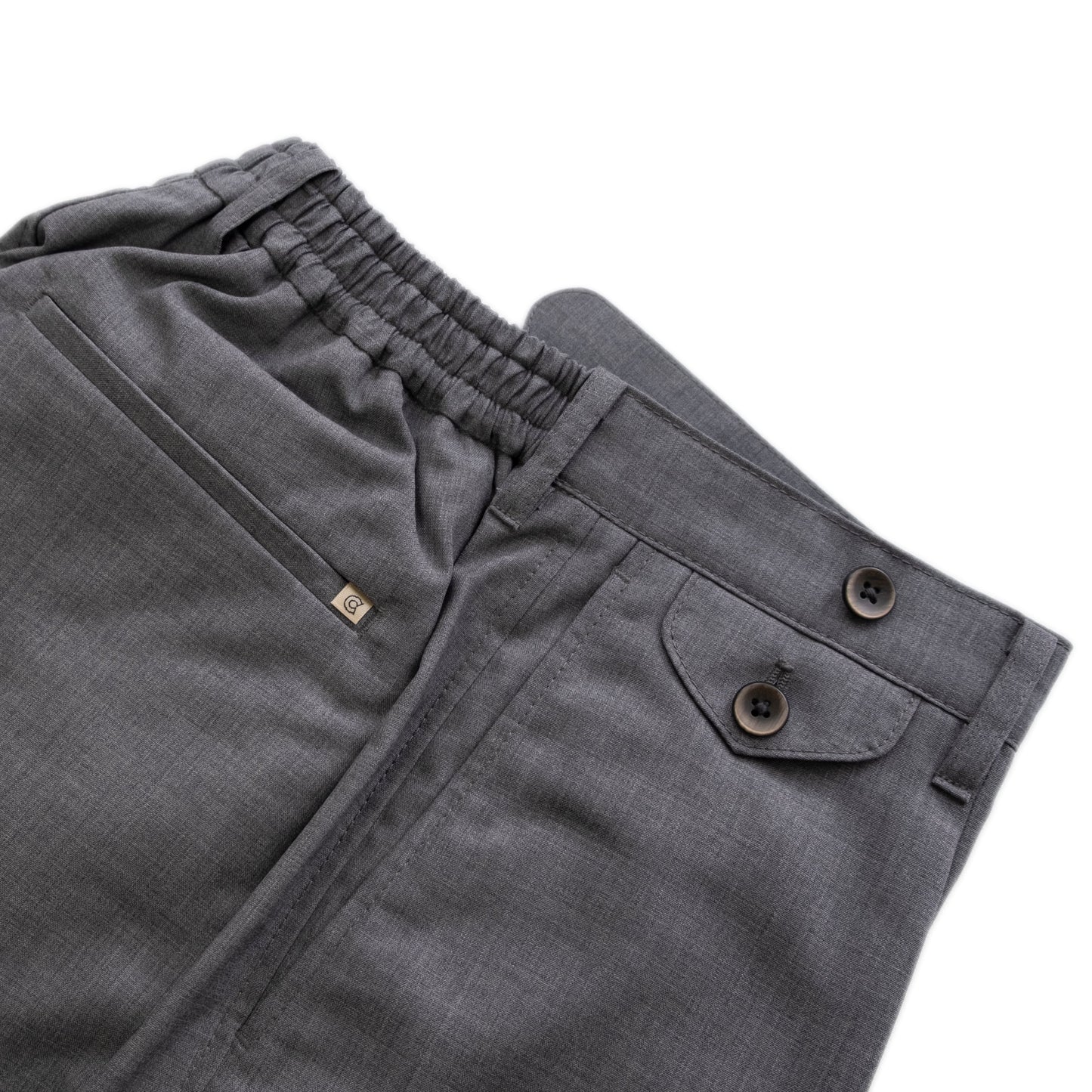 COLONY CLOTHING / ONE PLEAT TROUSERS TECH WOOL  / CC21-PT01-3