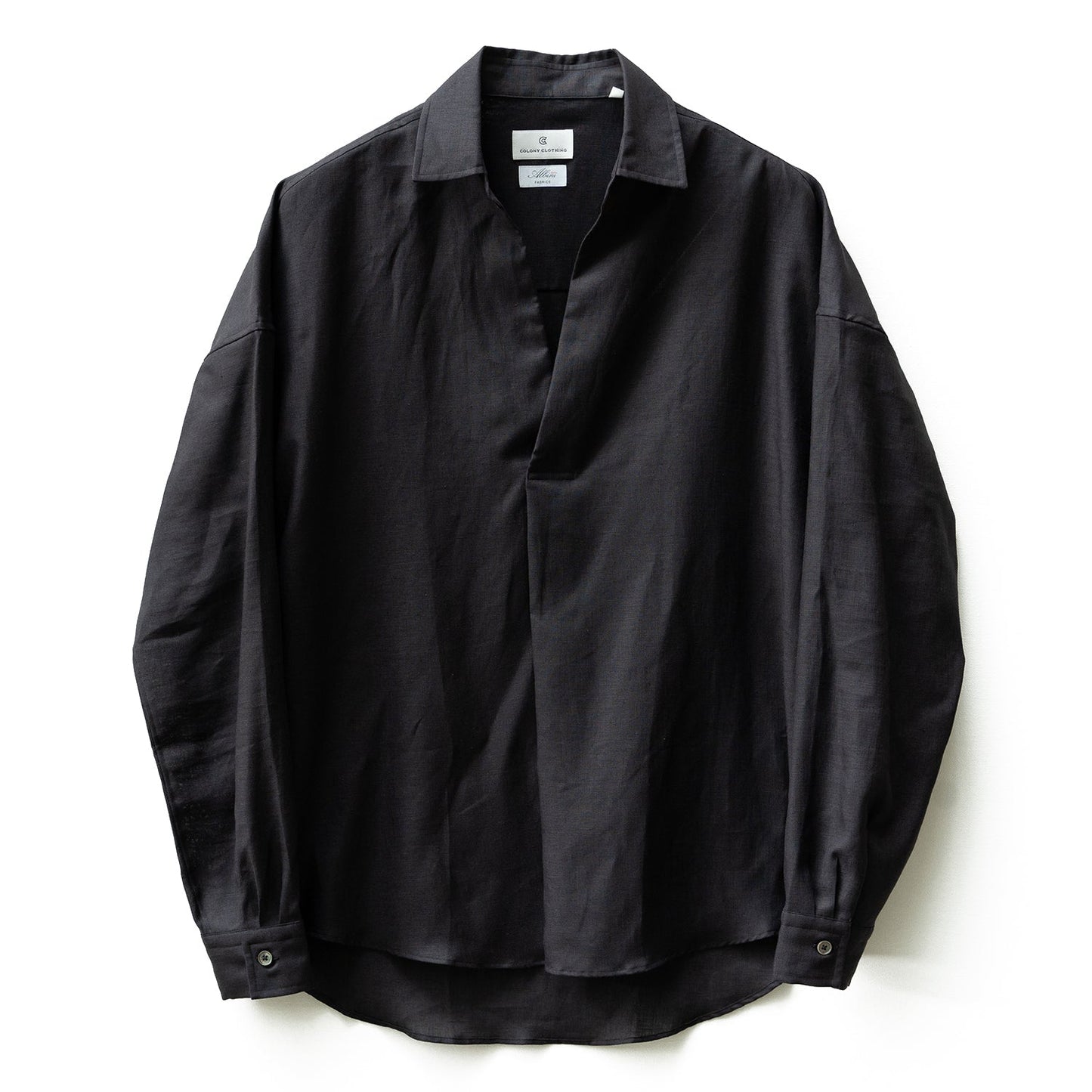 COLONY CLOTHING / ALBINI リネン プールサイドシャツ / CC2401-SH02-01