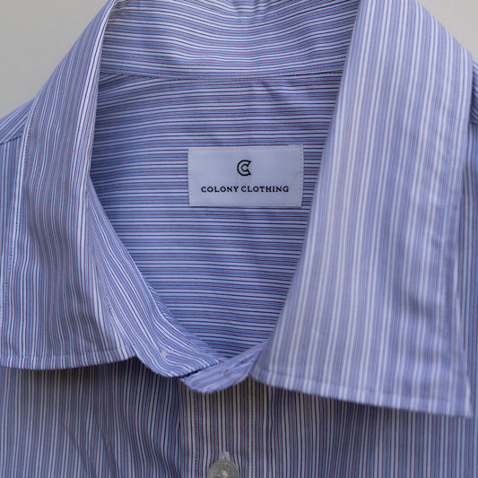 COLONY CLOTHING / ストライプ ラウンジシャツ / CCSE-SH07-01
