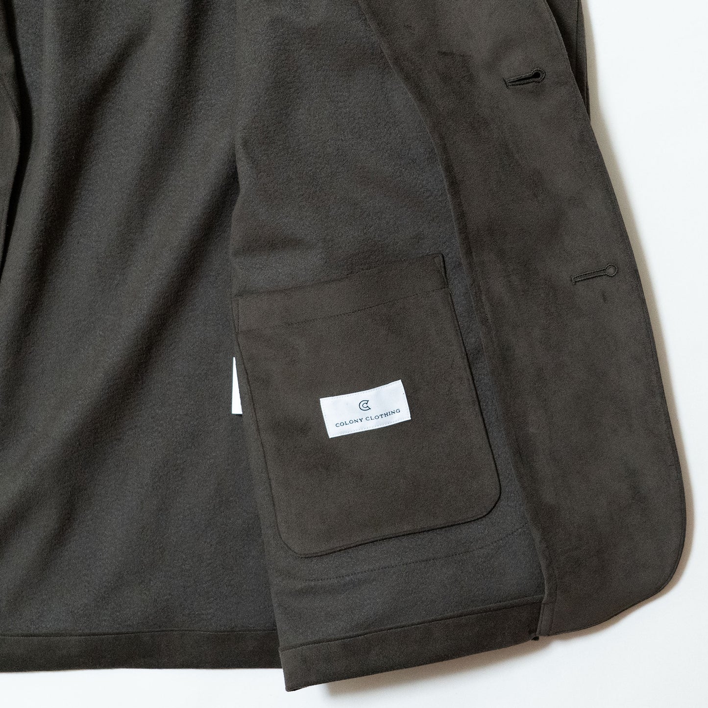 COLONY CLOTHING /  Ultrasuede®  シャツジャケット / CC2402-JK01S-01