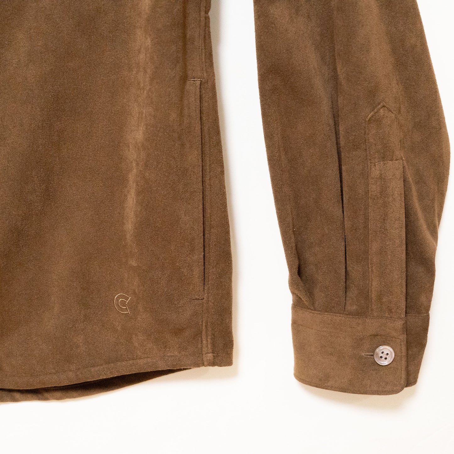 COLONY CLOTHING / Ultrasuede® ダブルポケットシャツ （サイドポケット付き） / CC2402-SH04