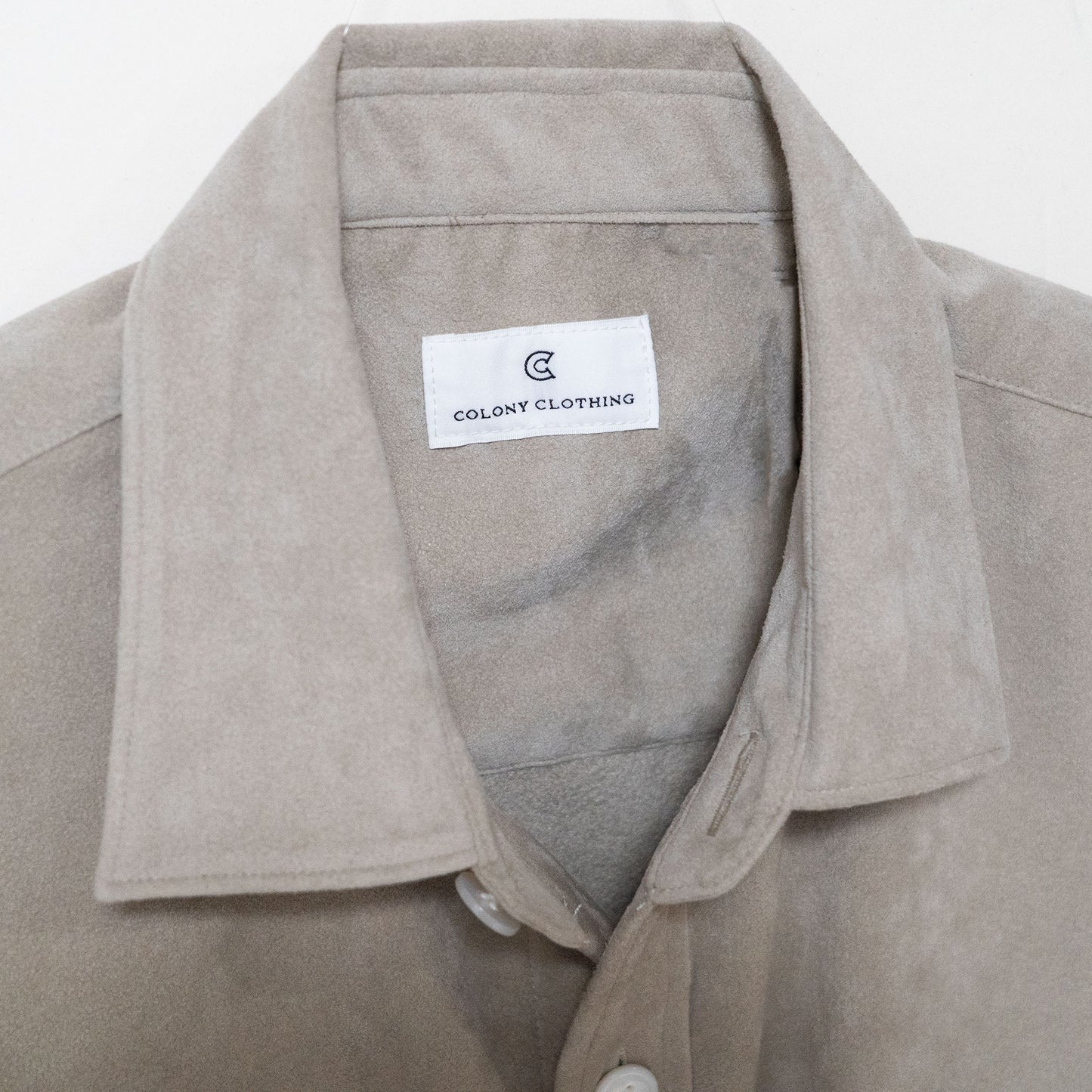 COLONY CLOTHING / Ultrasuede® ダブルポケットシャツ （サイドポケット付き） / CC2402-SH04