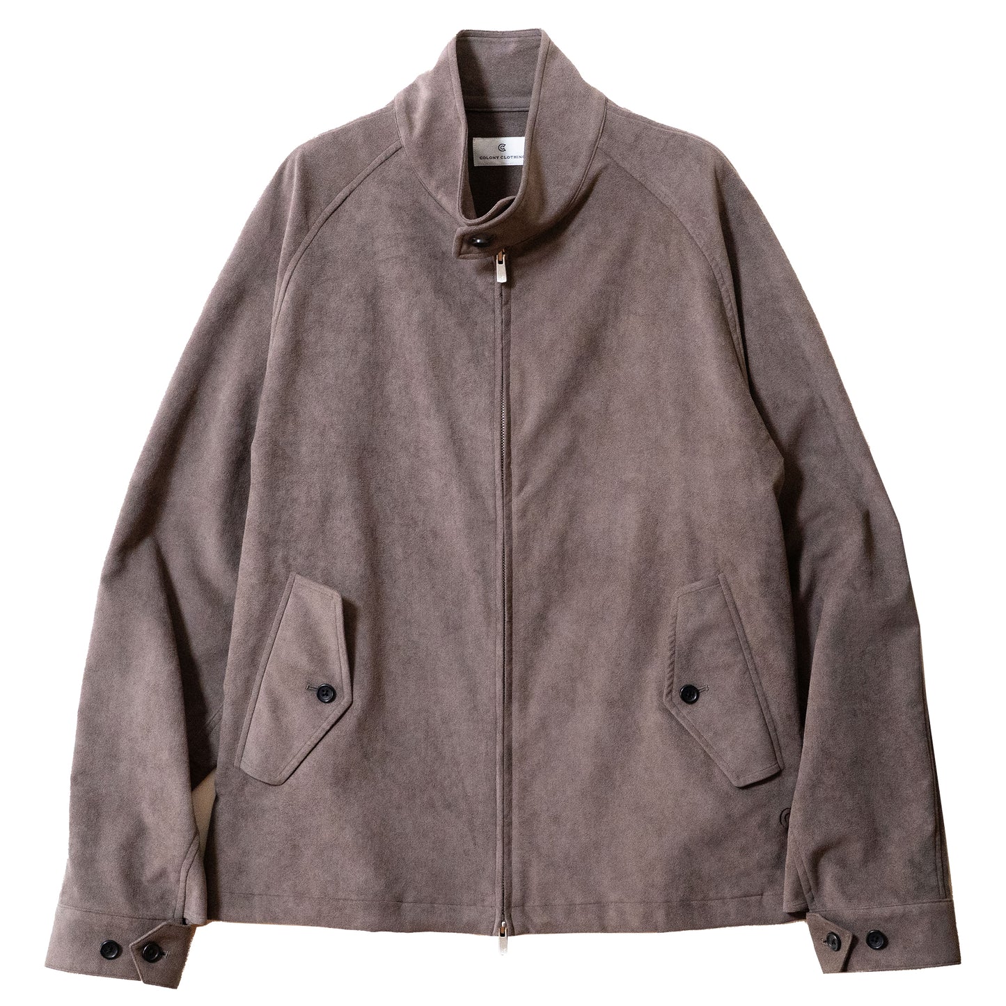 COLONY CLOTHING /  Ultrasuede® ハリントンジャケット / CC2502-JK04-01