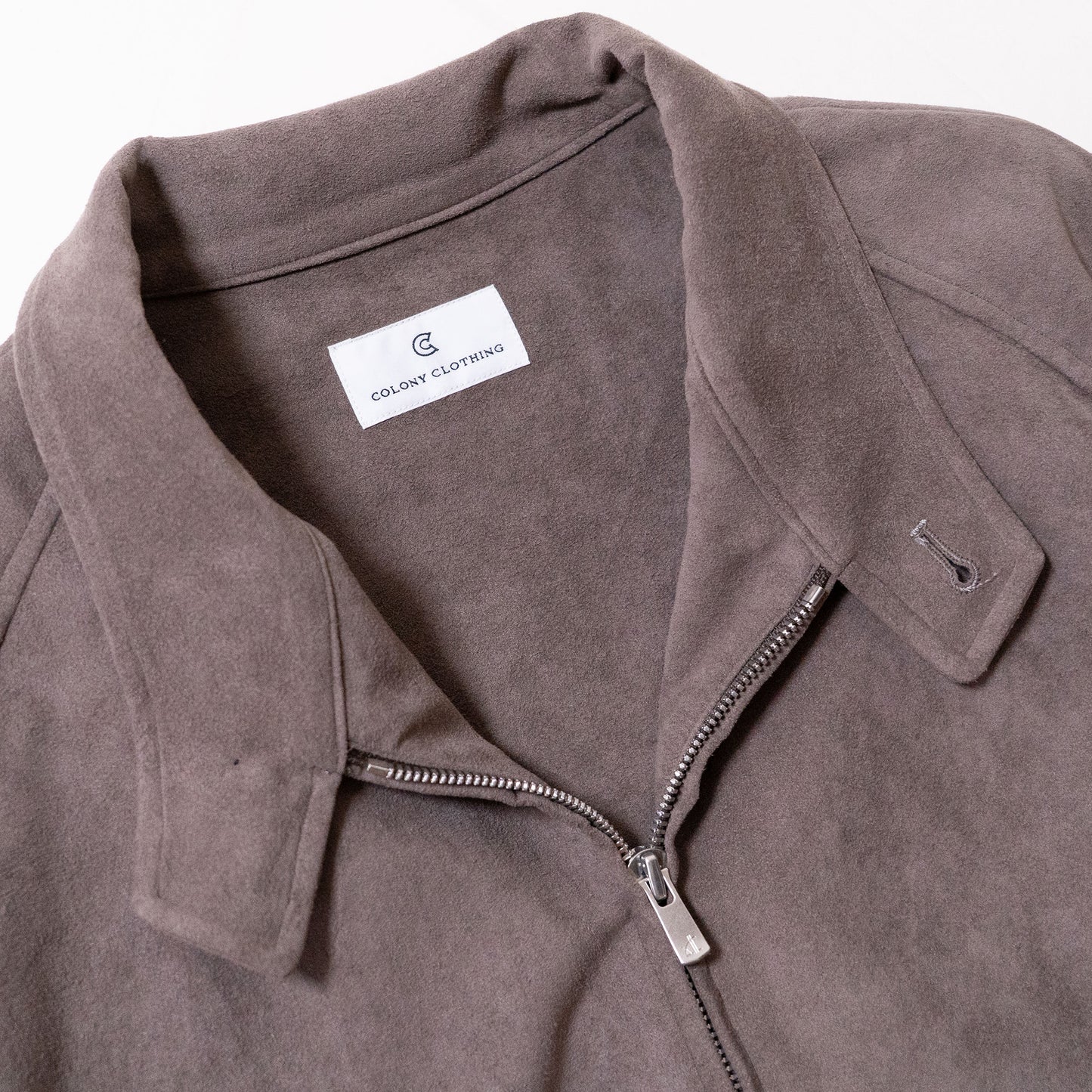 COLONY CLOTHING /  Ultrasuede® ハリントンジャケット / CC2502-JK04-01