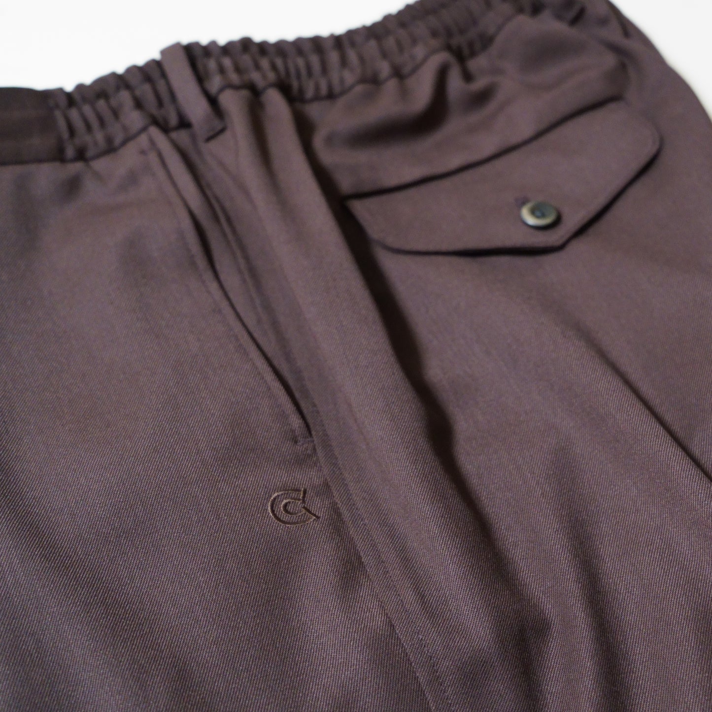 COLONY CLOTHING / ワンプリーツイージートラウザーズ / CC2601-PT02-05