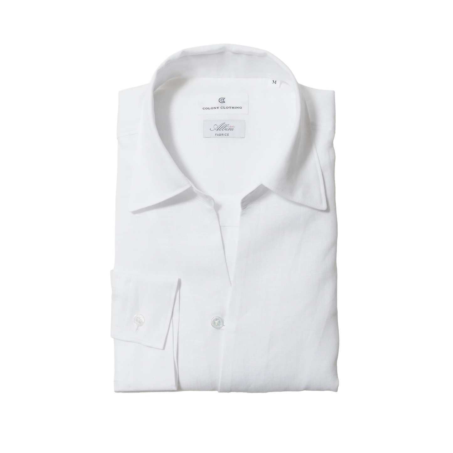 COLONY CLOTHING / ALBINI リネン プールサイドシャツ / CC2601-SH02-01