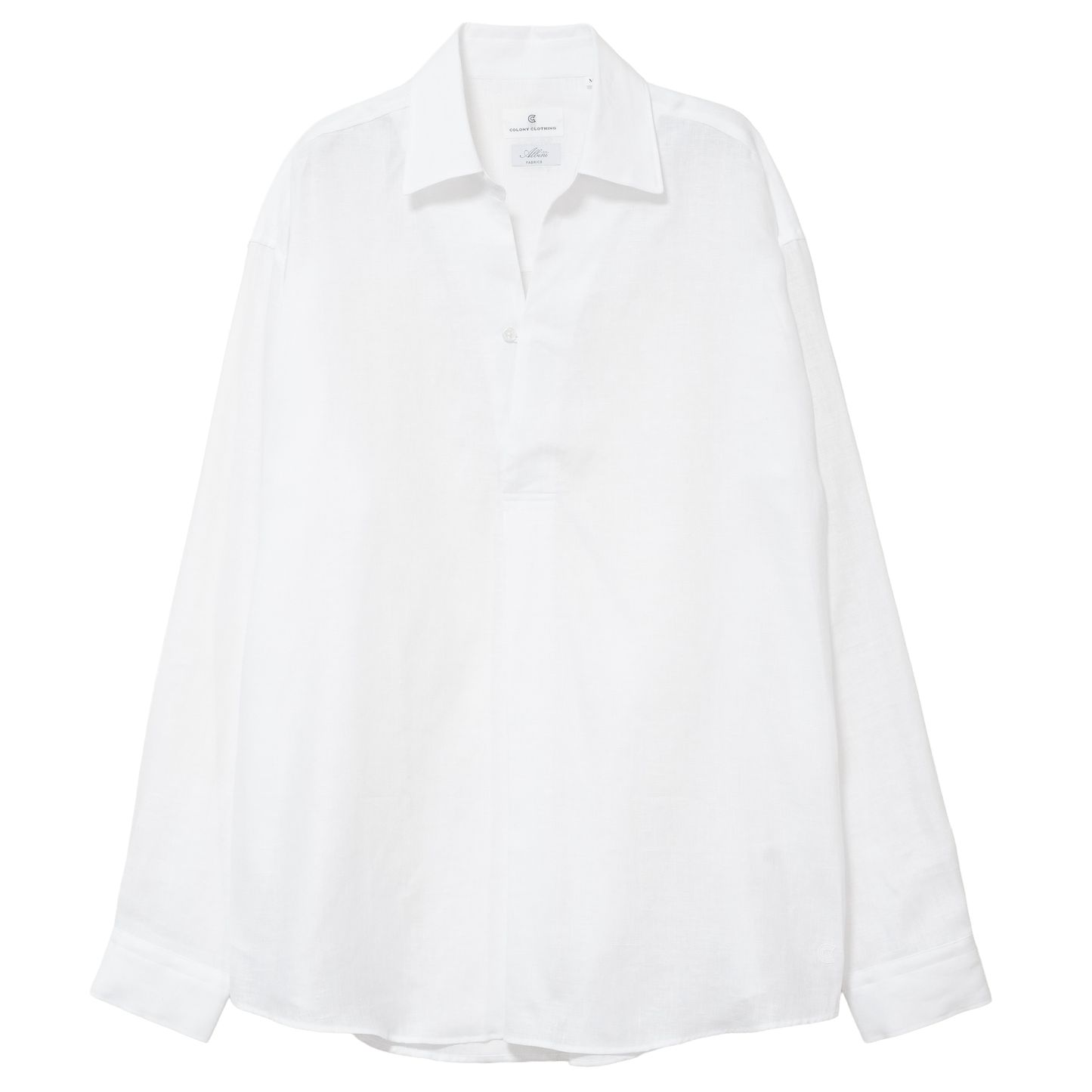 COLONY CLOTHING / ALBINI リネン プールサイドシャツ / CC2601-SH02-01