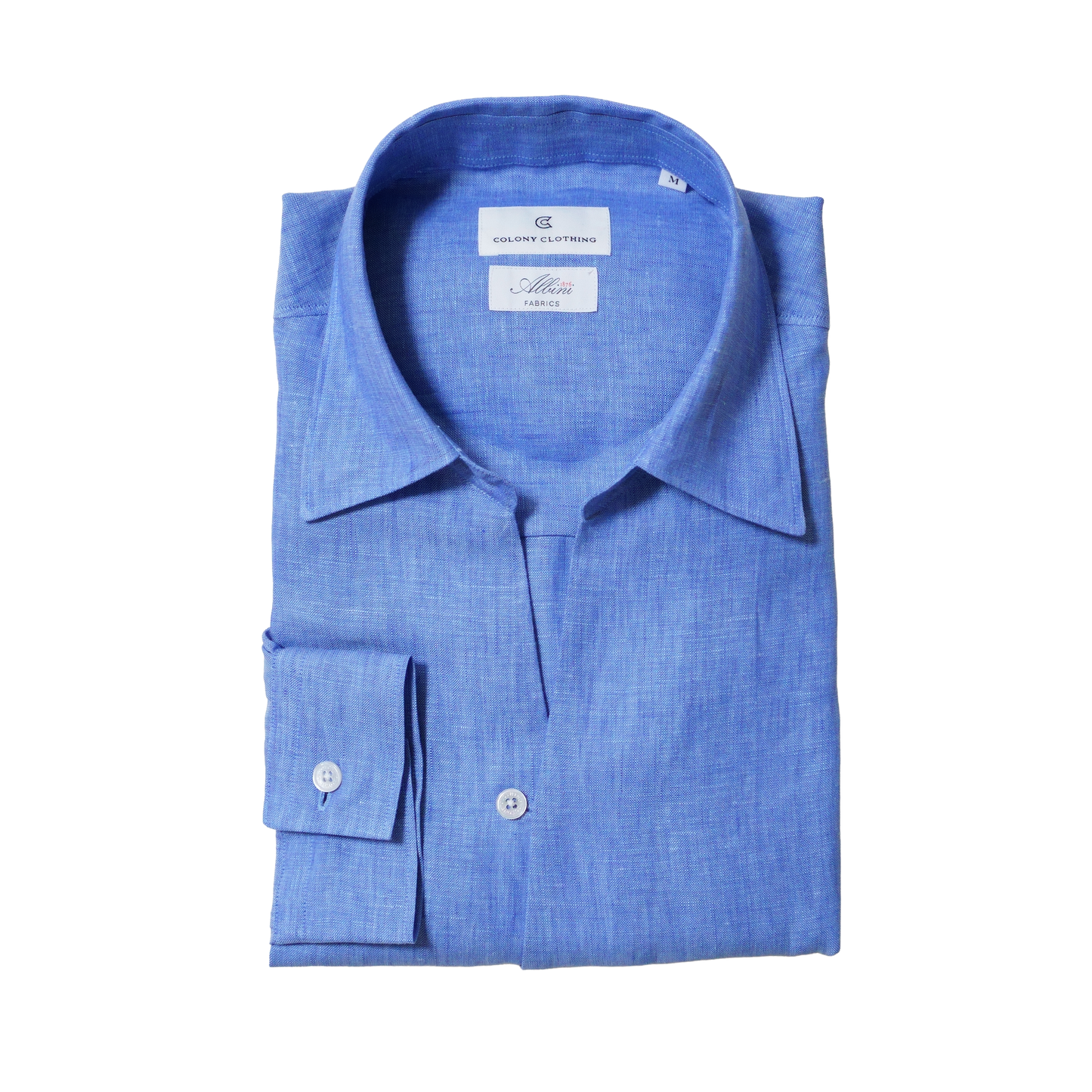 COLONY CLOTHING / ALBINI リネン プールサイドシャツ / CC2601-SH02-01