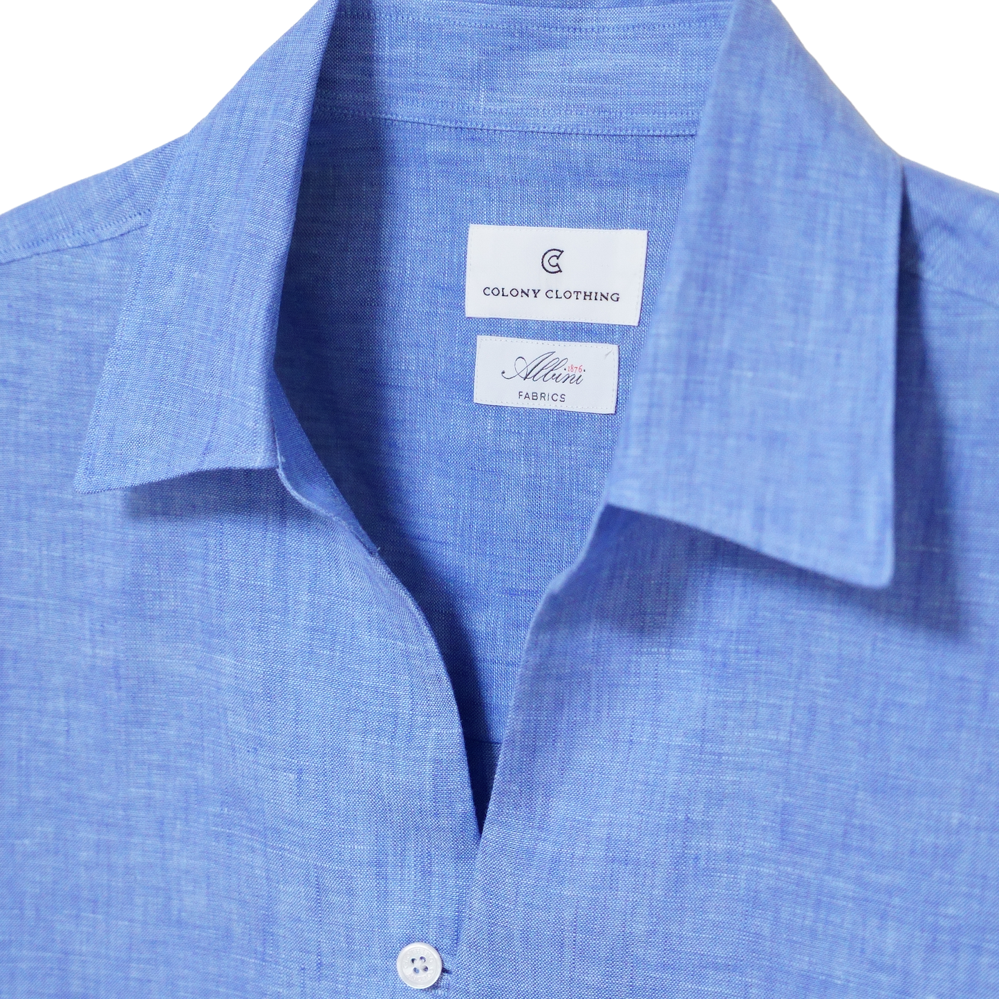 COLONY CLOTHING / ALBINI リネン プールサイドシャツ / CC2601-SH02-01