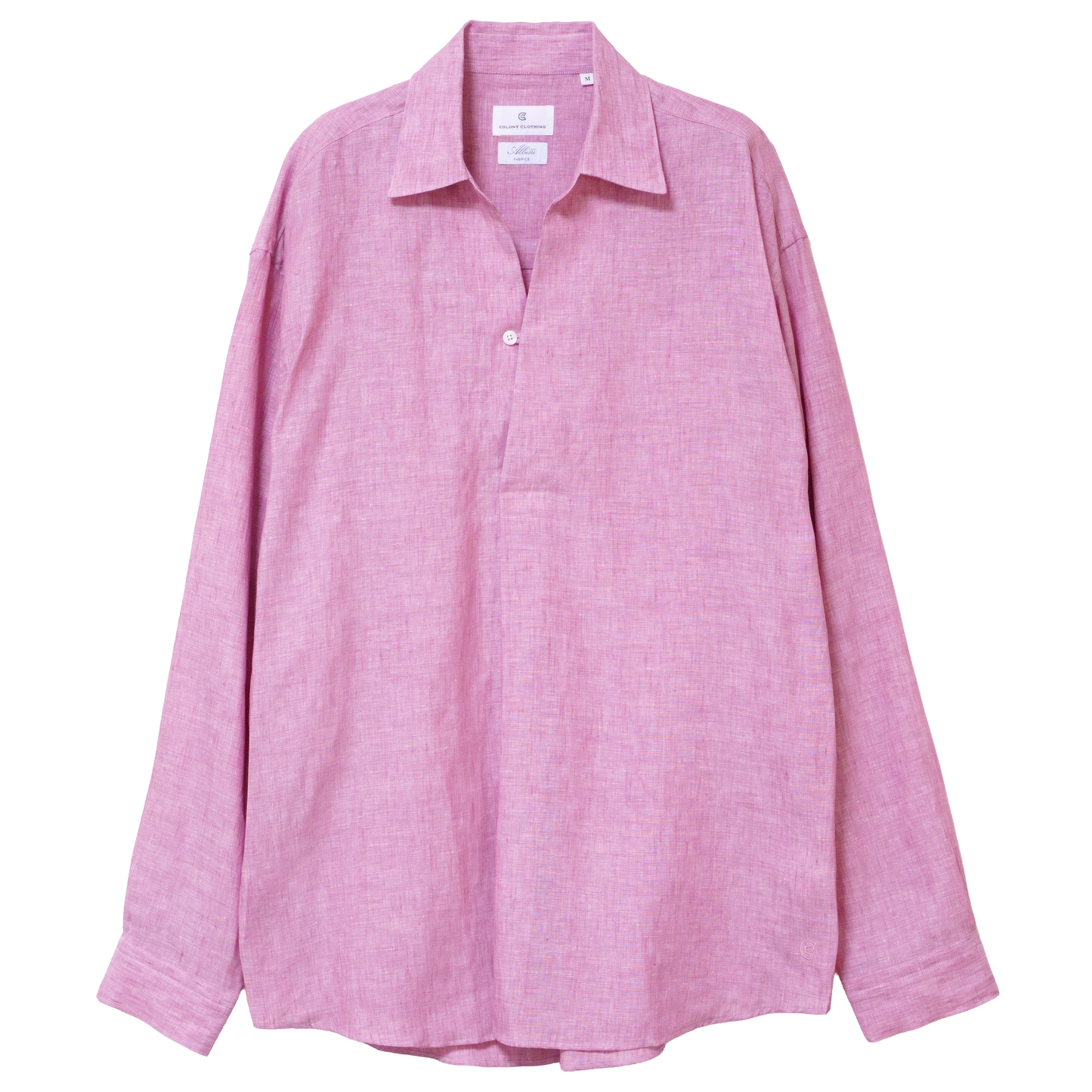 COLONY CLOTHING / ALBINI リネン プールサイドシャツ / CC2601-SH02-01