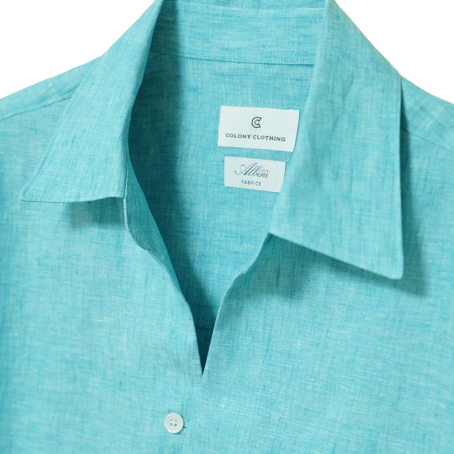 COLONY CLOTHING / ALBINI リネン プールサイドシャツ / CC2601-SH02-01