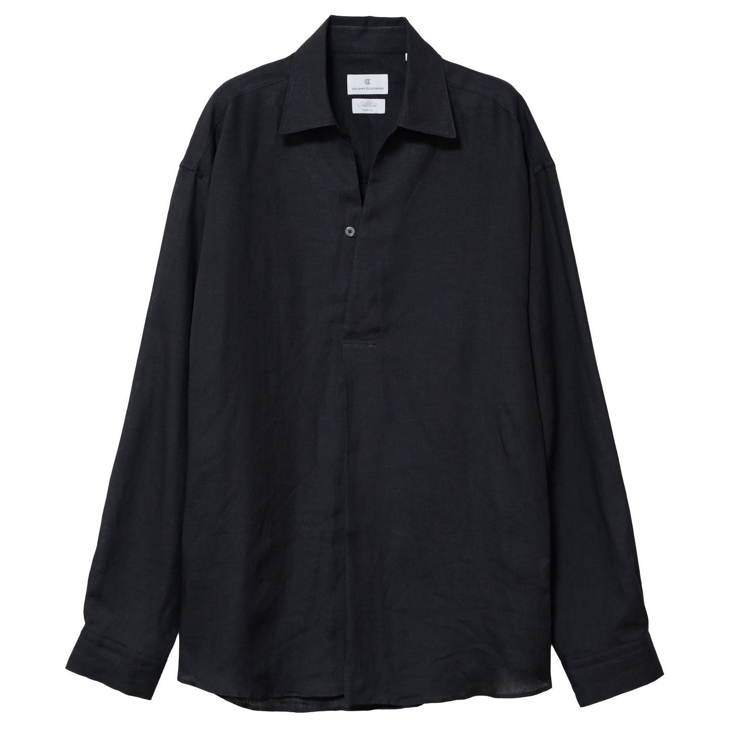 COLONY CLOTHING / ALBINI リネン プールサイドシャツ / CC2601-SH02-01