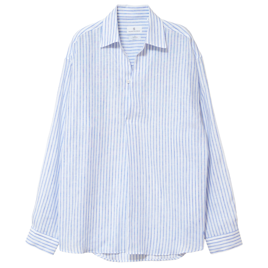 COLONY CLOTHING / ALBINI リネン プールサイドシャツ STRIPE / CC2601-SH02-05