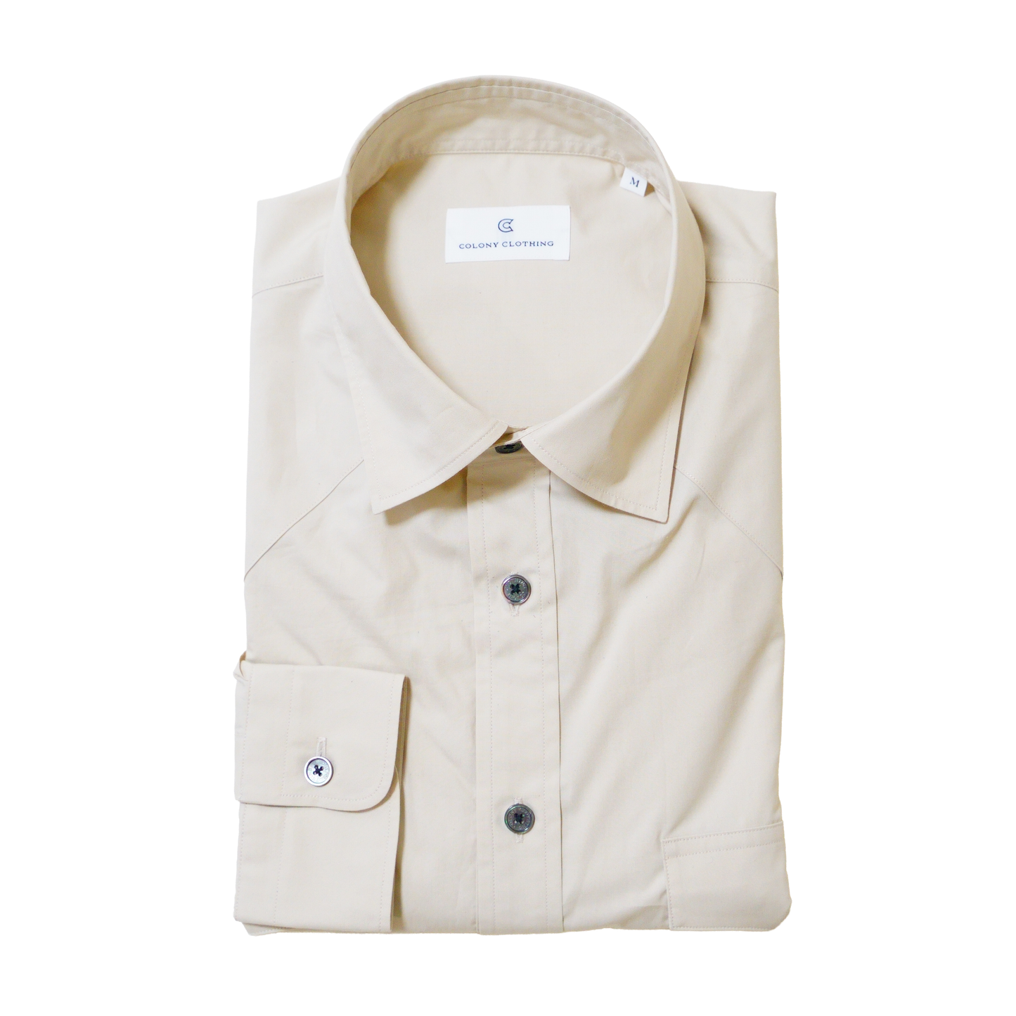 COLONY CLOTHING / ウエスタンシャツ BEIGE / CC2601-SH04-01