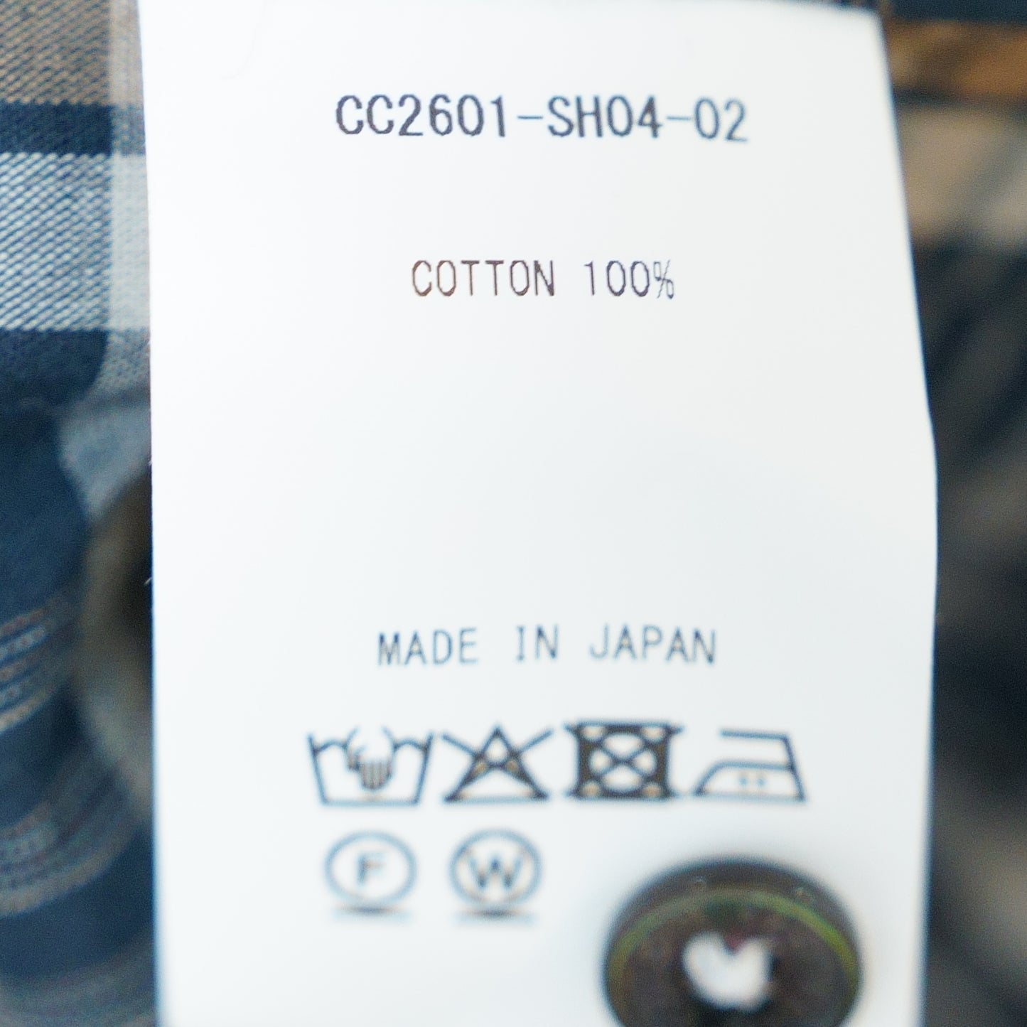 COLONY CLOTHING / ウエスタンシャツ NAVY  / CC2601-SH04-02