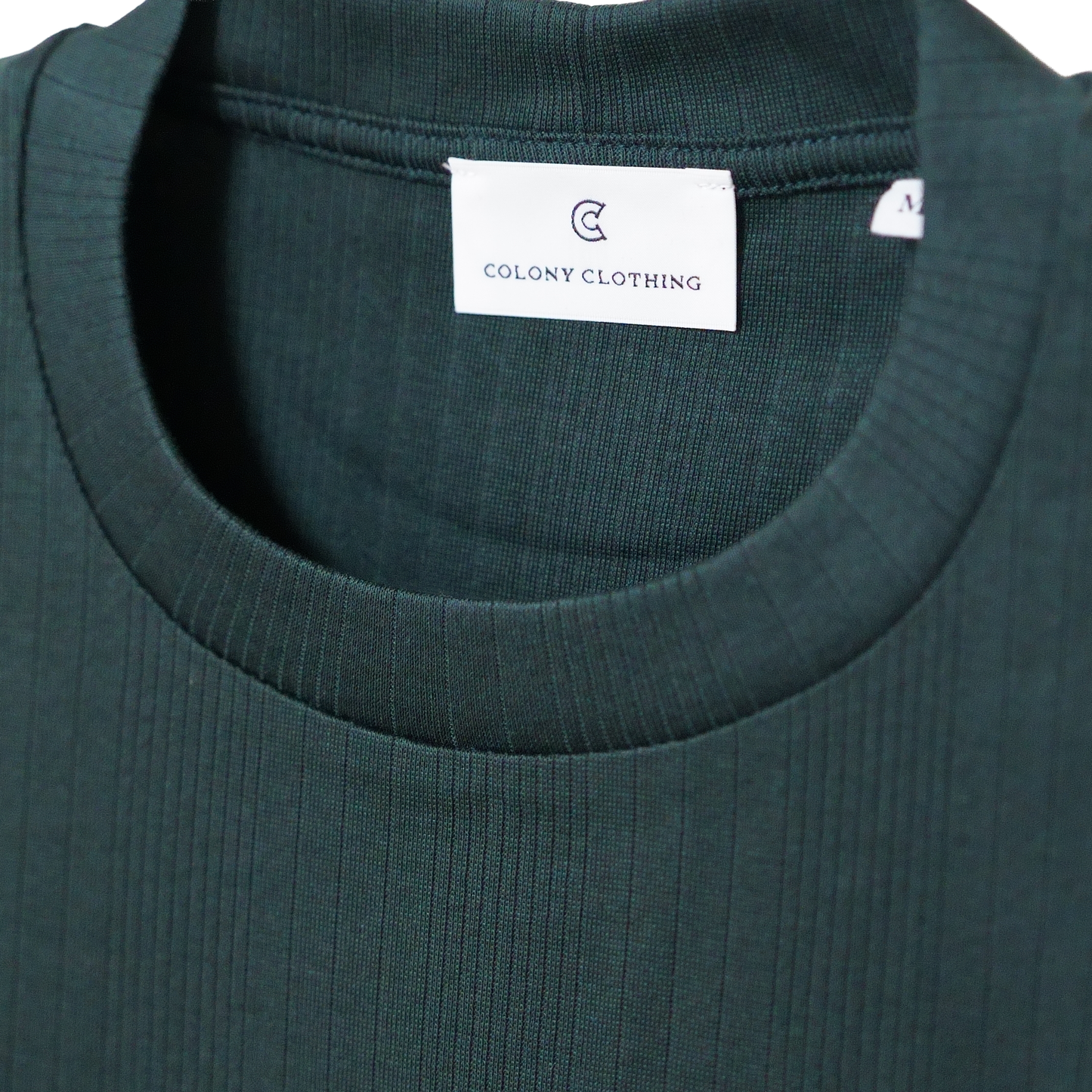 COLONY CLOTHING / リブ編み TEE / CC2601-T01