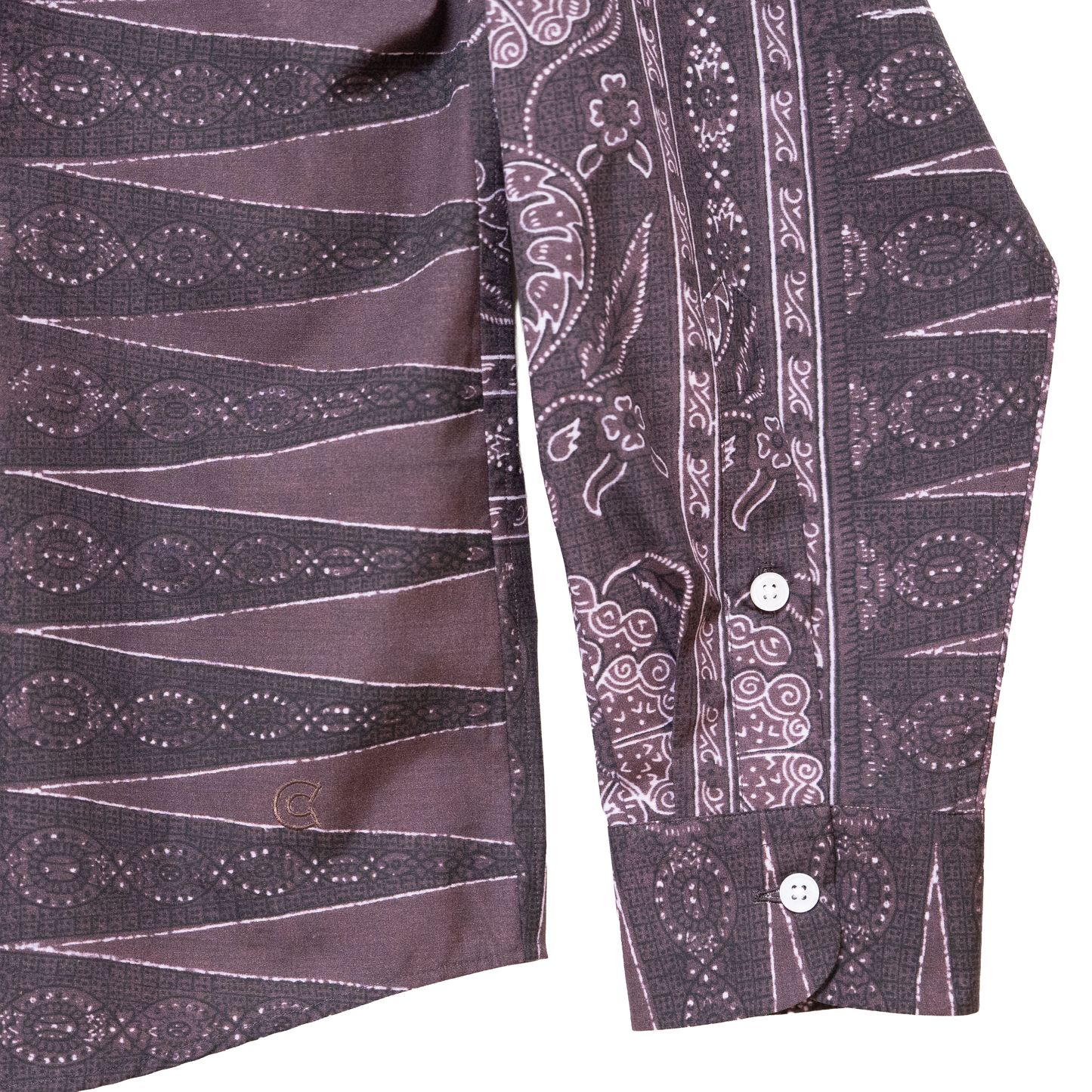 COLONY CLOTHING × Peter Lee / オープンカラーシャツ バティック/ CC2601-SH01-01