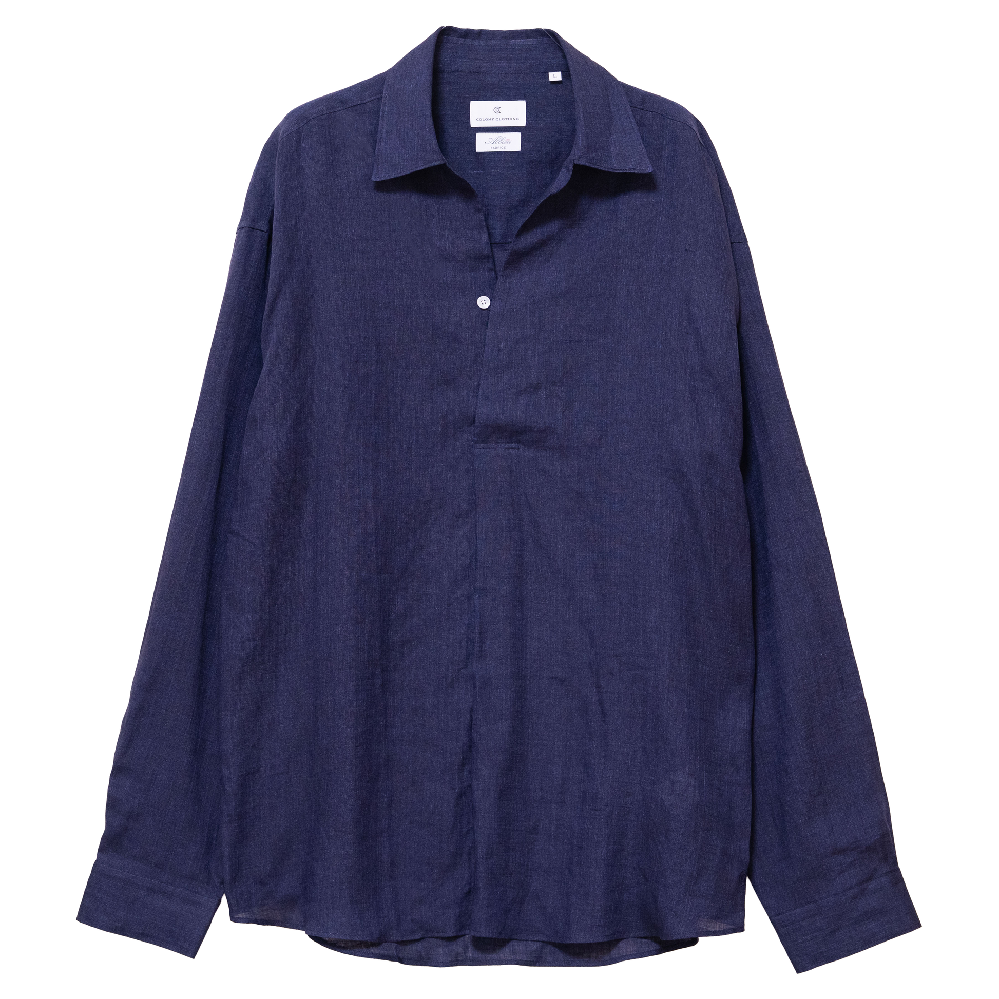 COLONY CLOTHING / ALBINI リネン プールサイドシャツ / CC2601-SH02 COLONY CLOTHING / ALBINI リネン プールサイドシャツ / CC2601-SH02