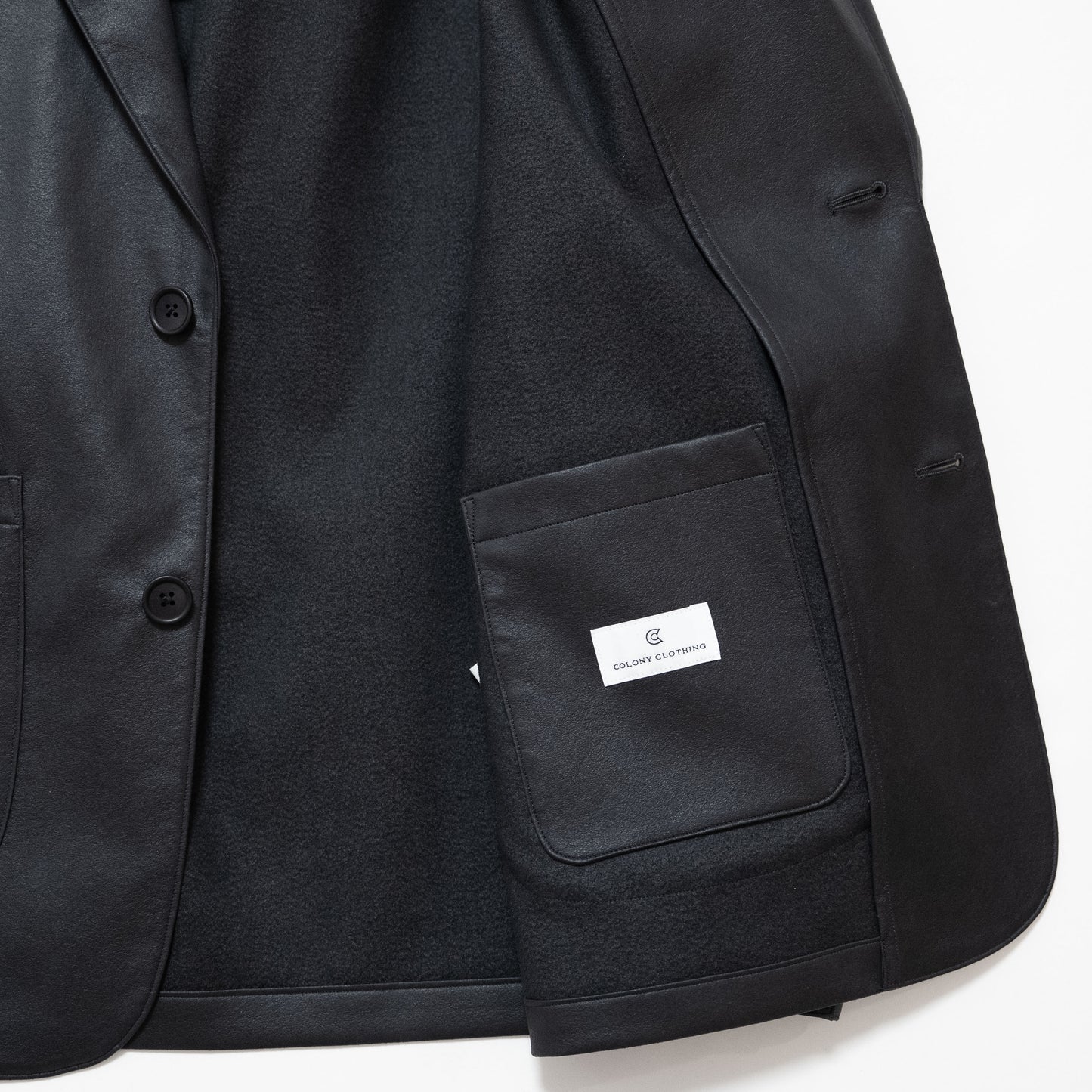 COLONY CLOTHING /Ultrasuede®nu シャツジャケットシングル / CC2602-JK01S-01