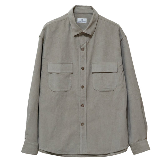 COLONY CLOTHING / Ultrasuede® ダブルポケットシャツ SAND / CC2602-SH03-01