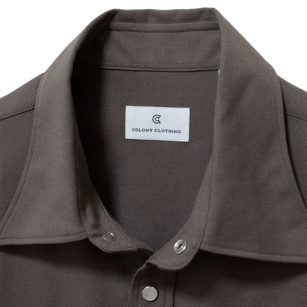 COLONY CLOTHING / ウエスタンシャツ GREIGE / CC2602-SH04-03