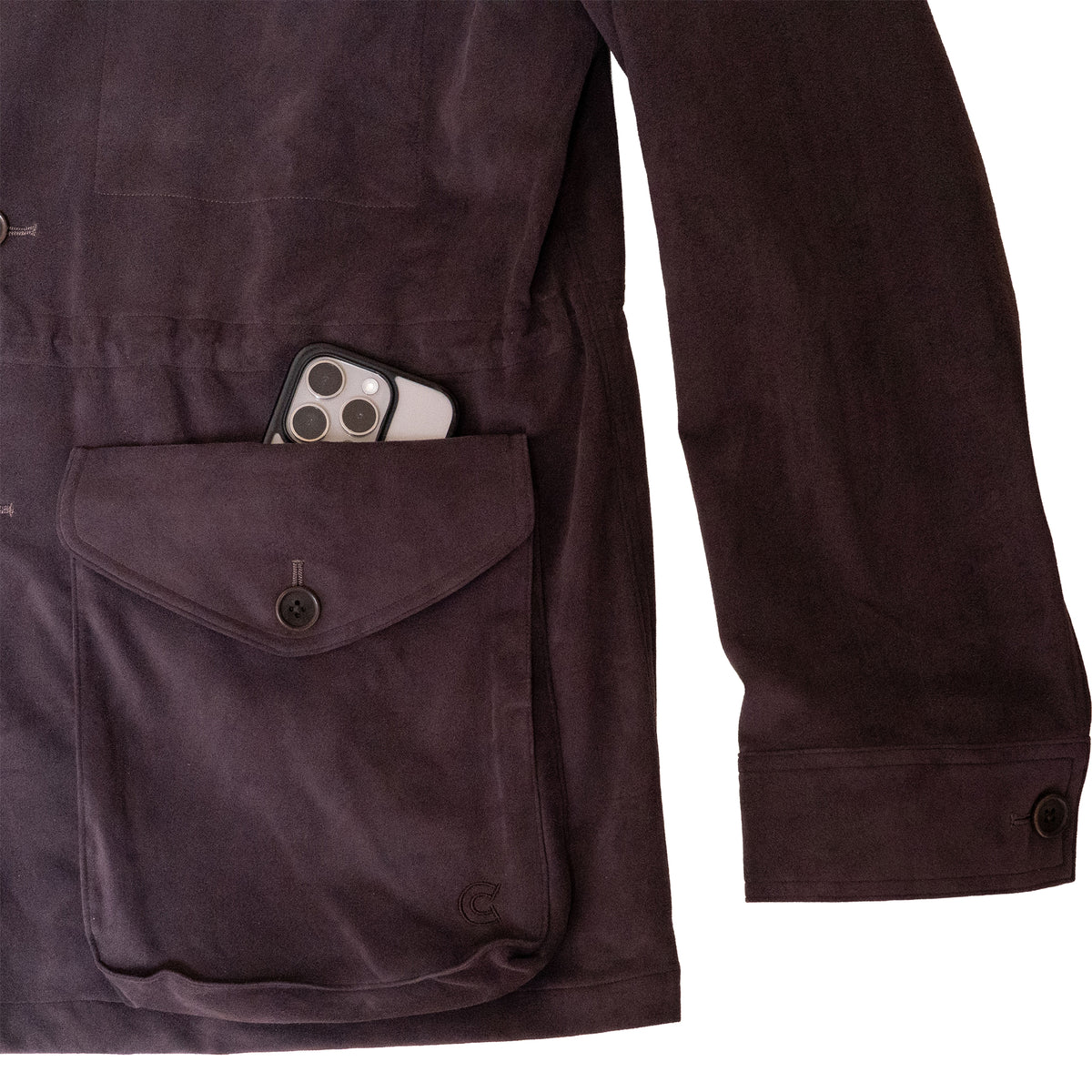 COLONY CLOTHING /Ultrasuede® サファリジャケット/ CC2502-JK05-01