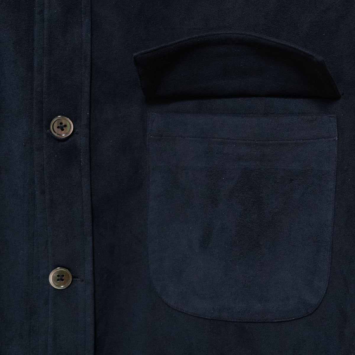 COLONY CLOTHING / Ultrasuede® ダブルポケットシャツ NAVY / CC2602-SH03-01